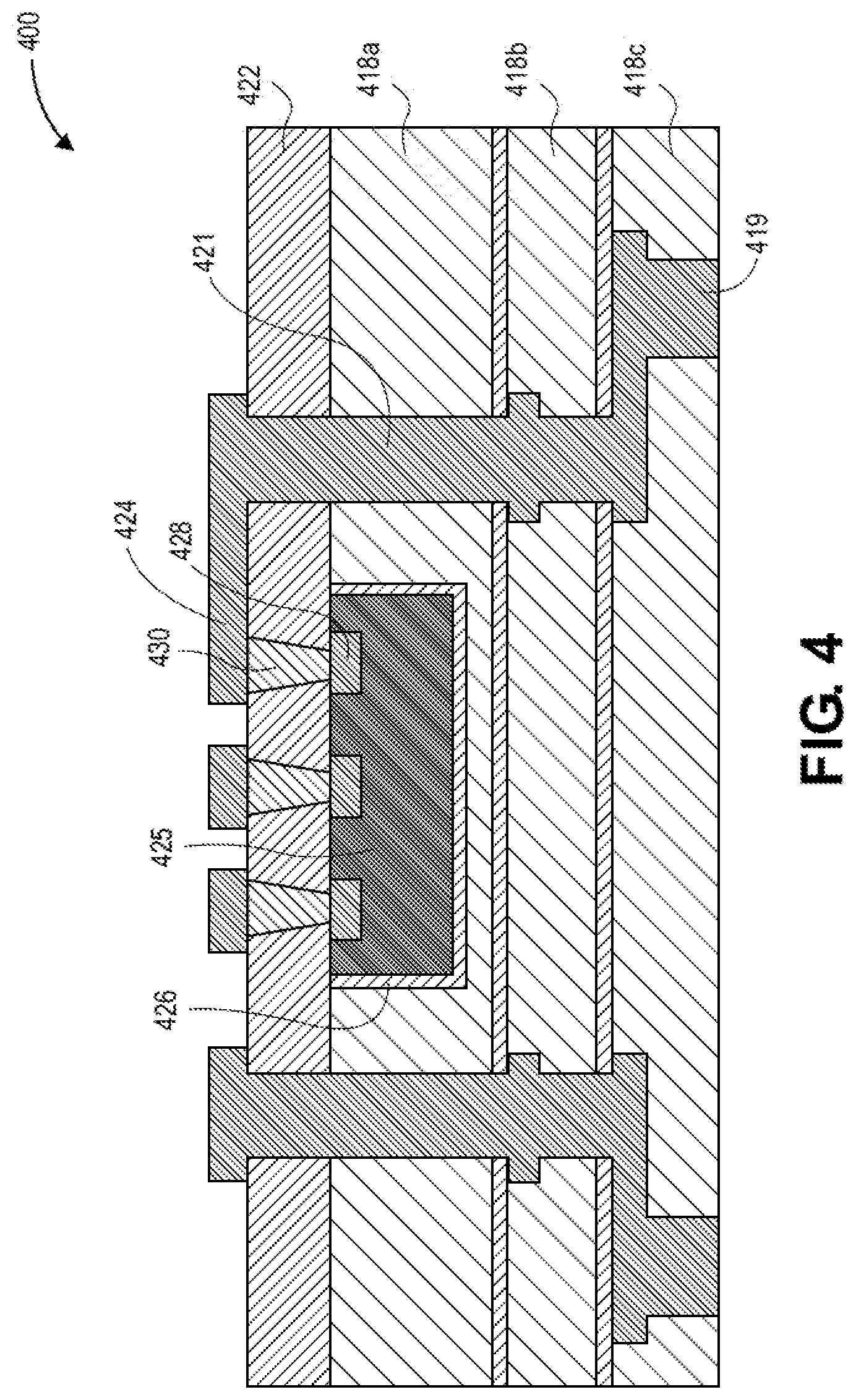 Patent US11780210 Figure 5 – Glass dielectric layer with patterning