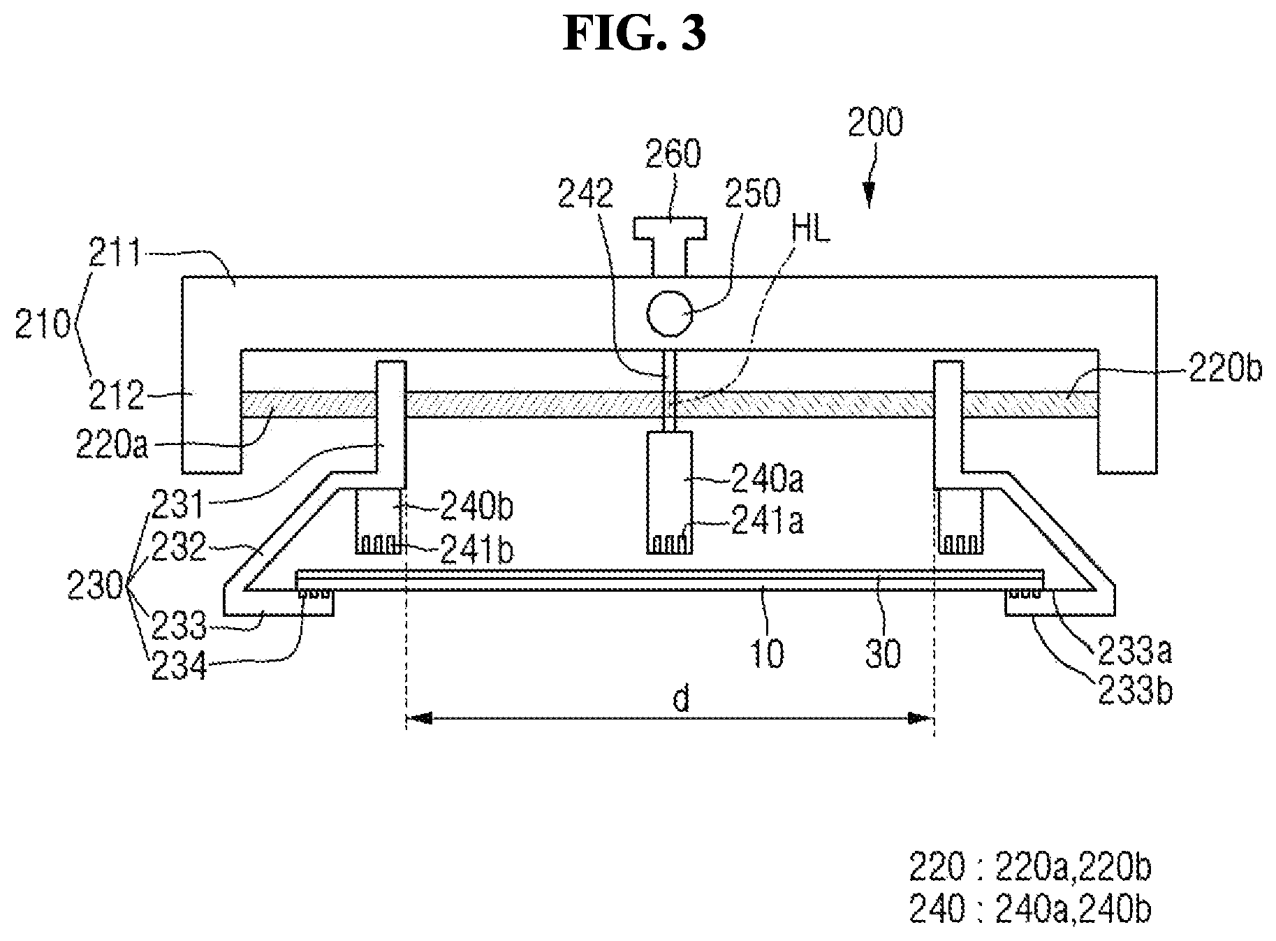 Patent US11780216 Figure 3 – Apparatus for manufacturing display device and method for manufacturing display device