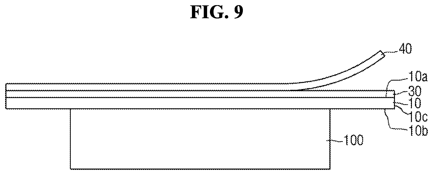 Patent US11780216 Figure 9 – Apparatus for manufacturing display device and method for manufacturing display device