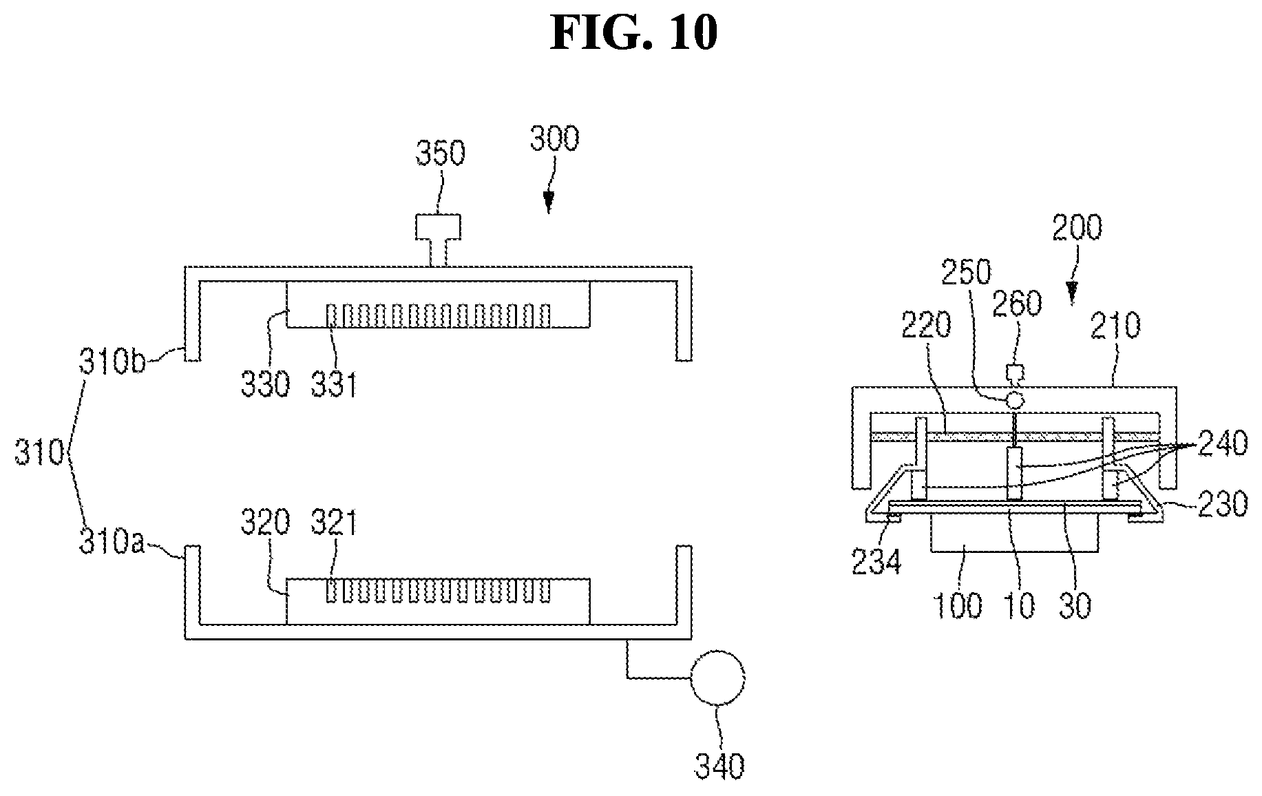 Patent US11780216 Figure 10 – Apparatus for manufacturing display device and method for manufacturing display device