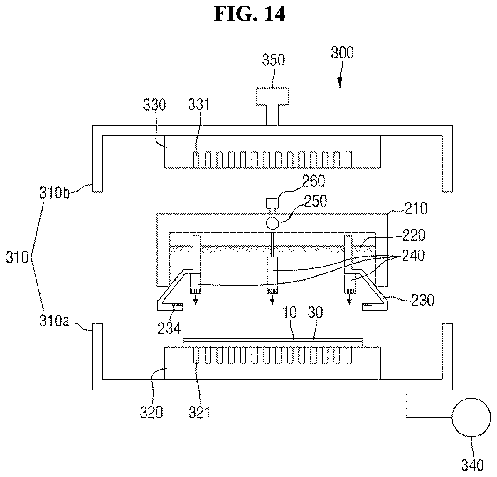 Patent US11780216 Figure 14 – Apparatus for manufacturing display device and method for manufacturing display device