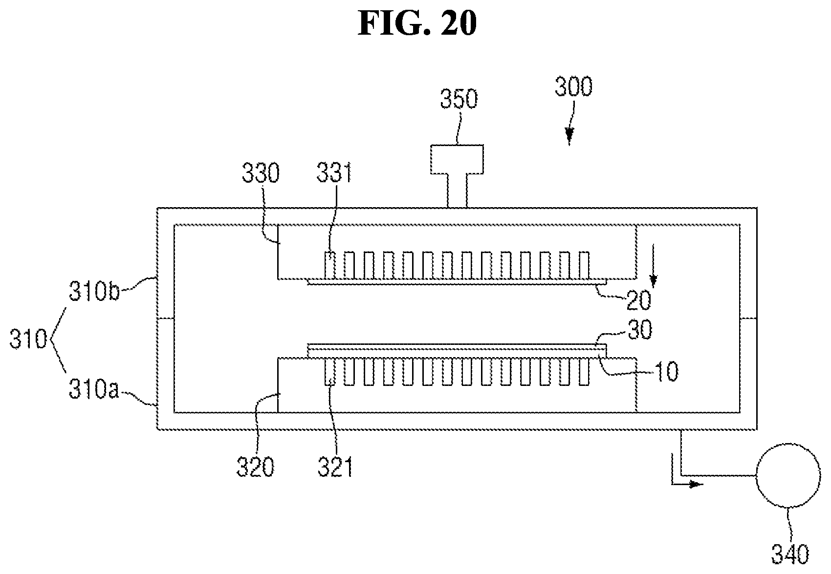 Patent US11780216 Figure 20 – Apparatus for manufacturing display device and method for manufacturing display device