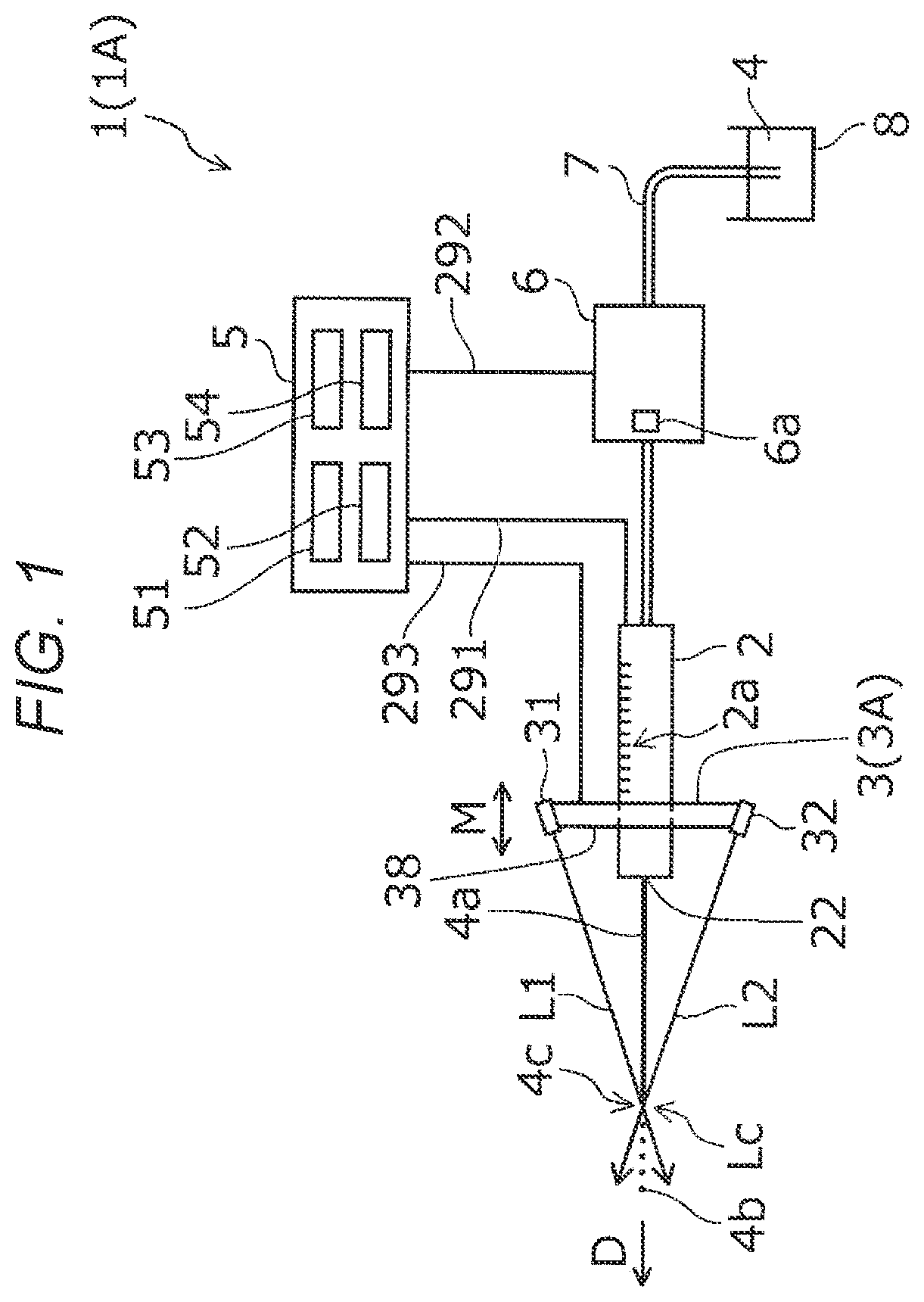 Patent US11780221 Figure 1 – Liquid ejection device