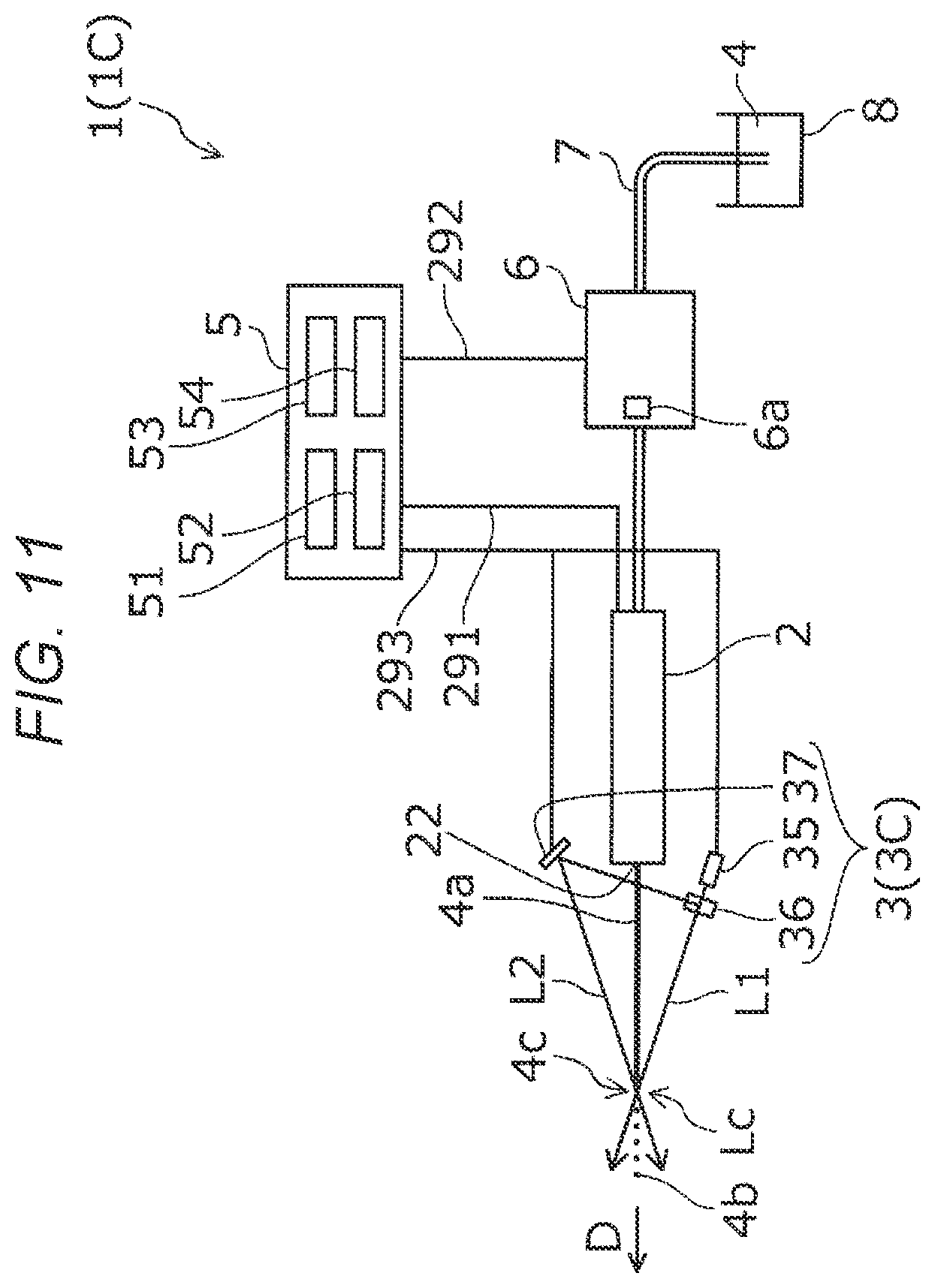 Patent US11780221 Figure 11 – Liquid ejection device