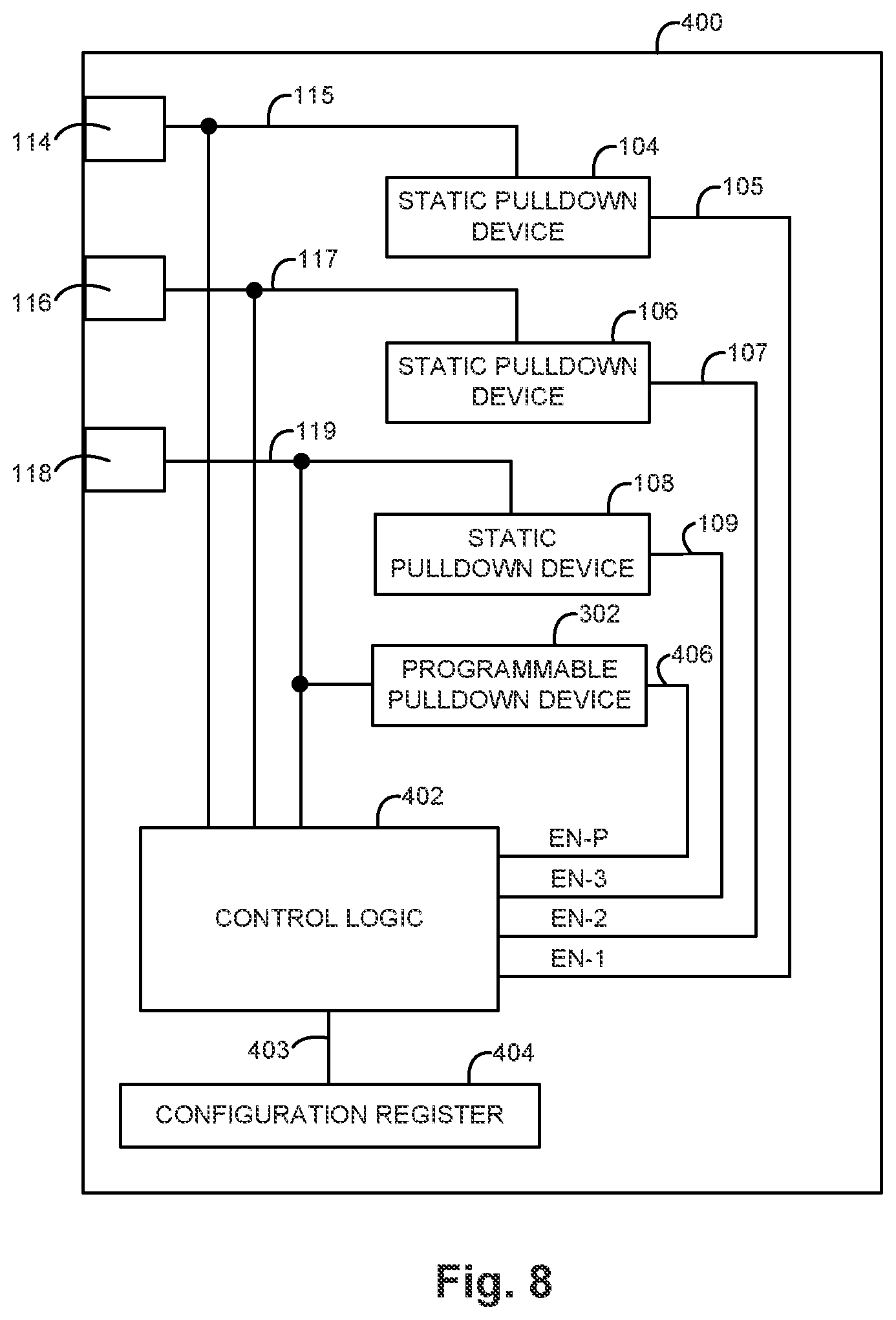Patent US11780223 Figure 6 – Pulldown devices