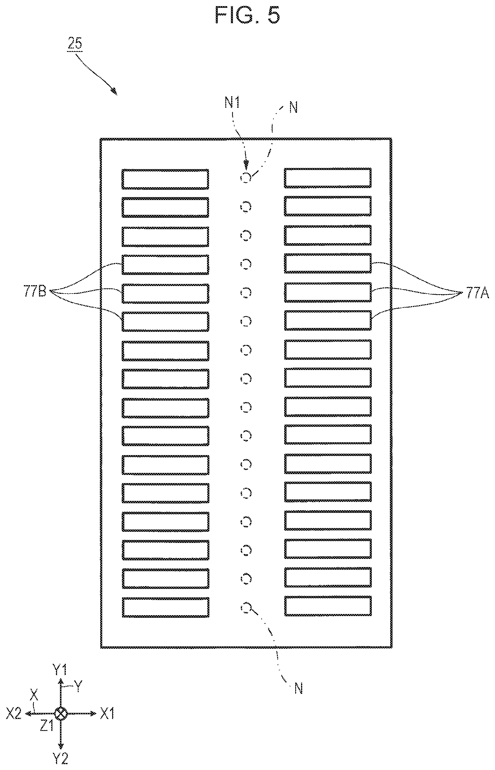 Patent US11780225 Figure 5 – Liquid discharging head and liquid discharging apparatus