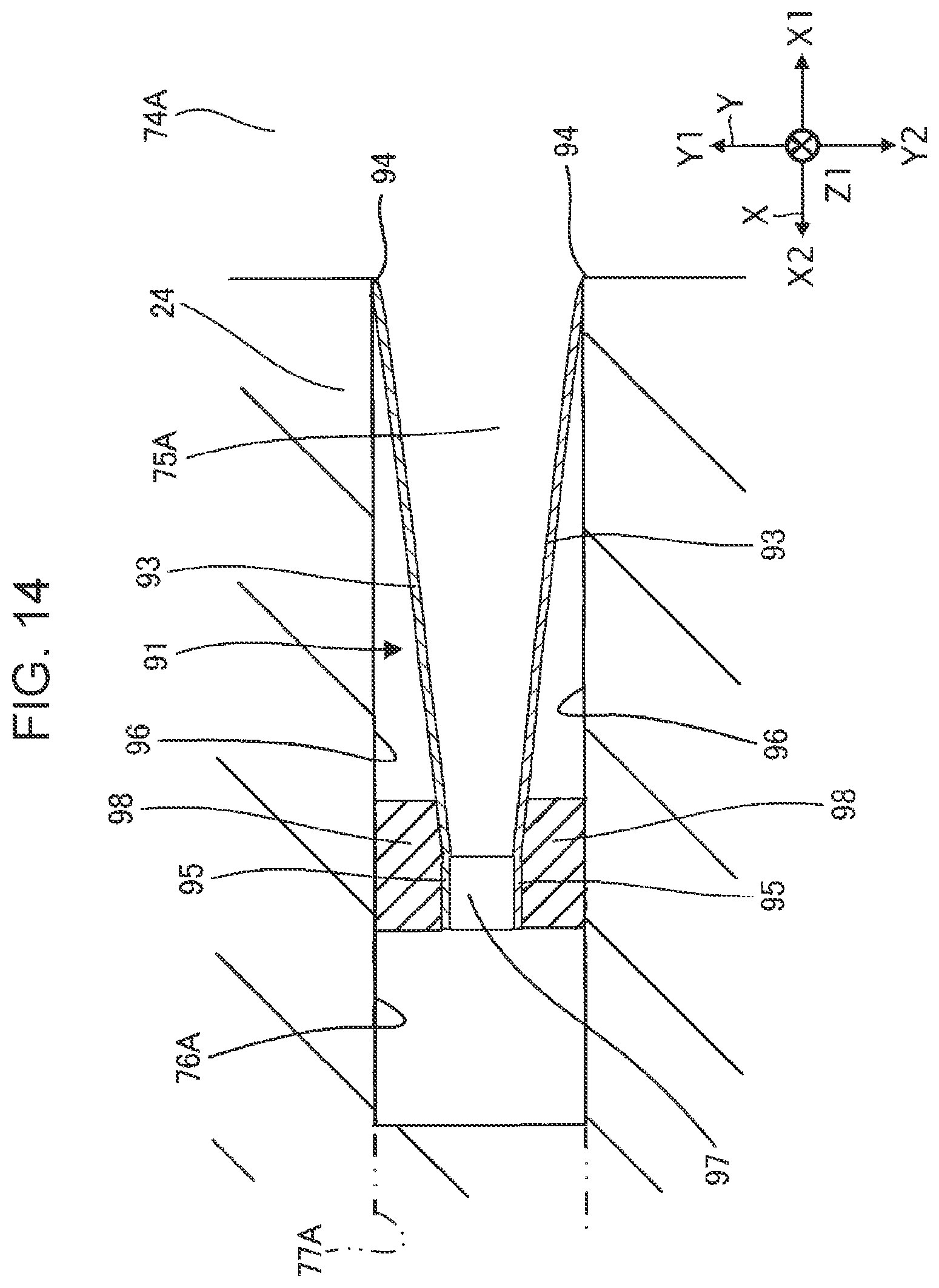 Patent US11780225 Figure 14 – Liquid discharging head and liquid discharging apparatus