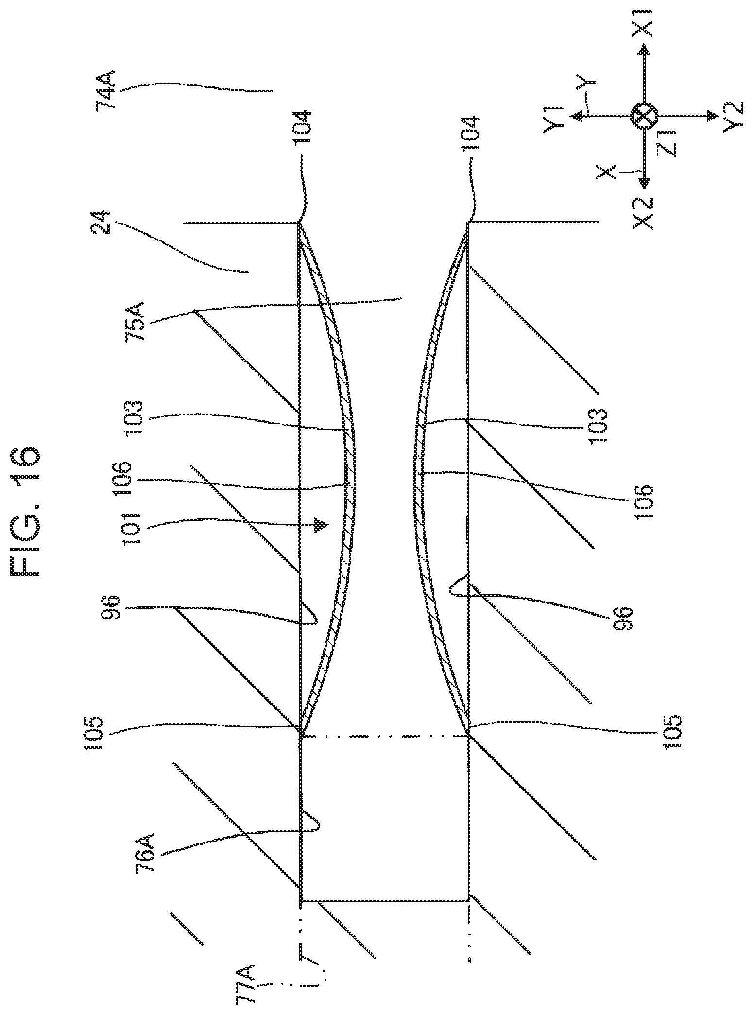 Patent US11780225 Figure 16 – Liquid discharging head and liquid discharging apparatus