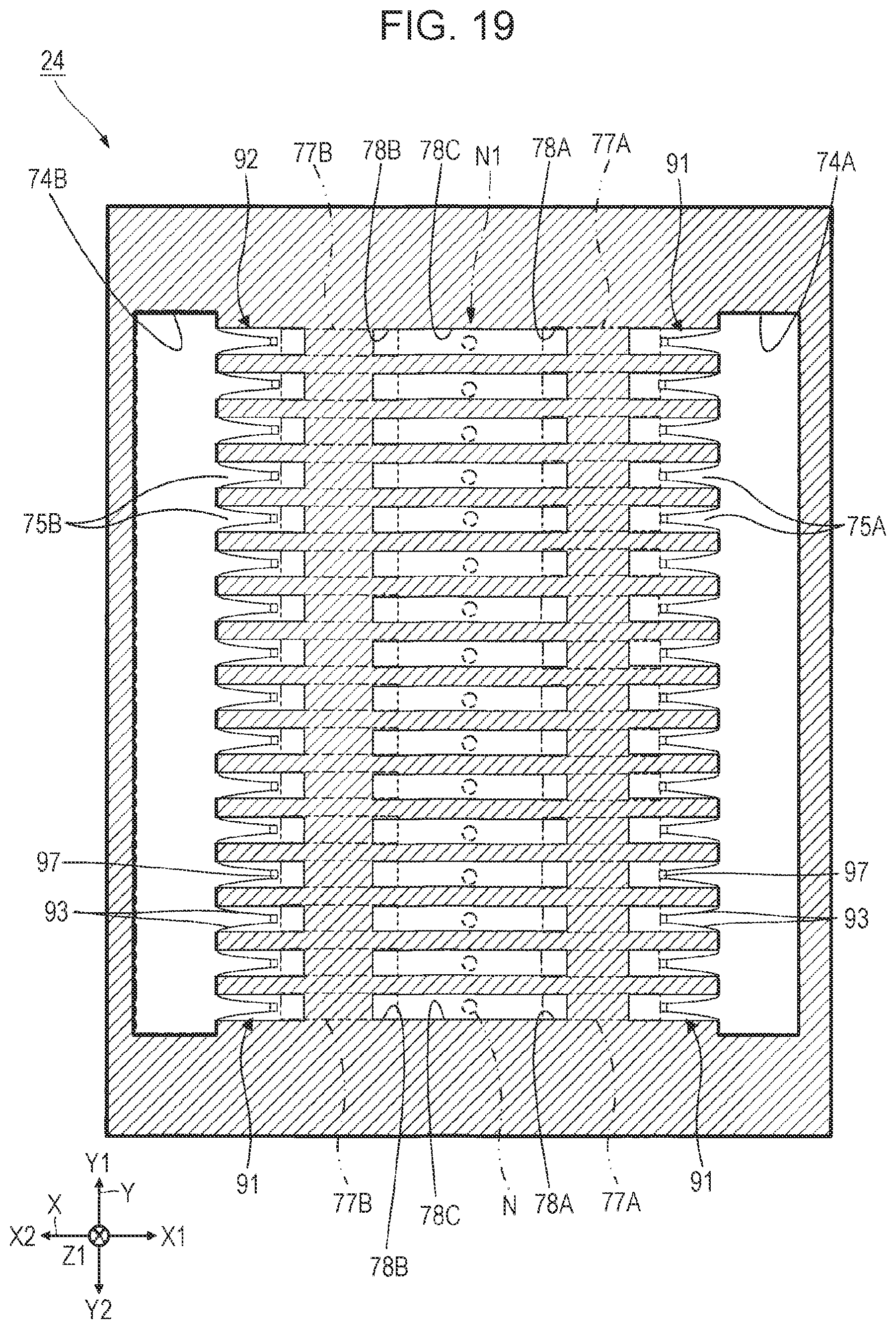 Patent US11780225 Figure 19 – Liquid discharging head and liquid discharging apparatus
