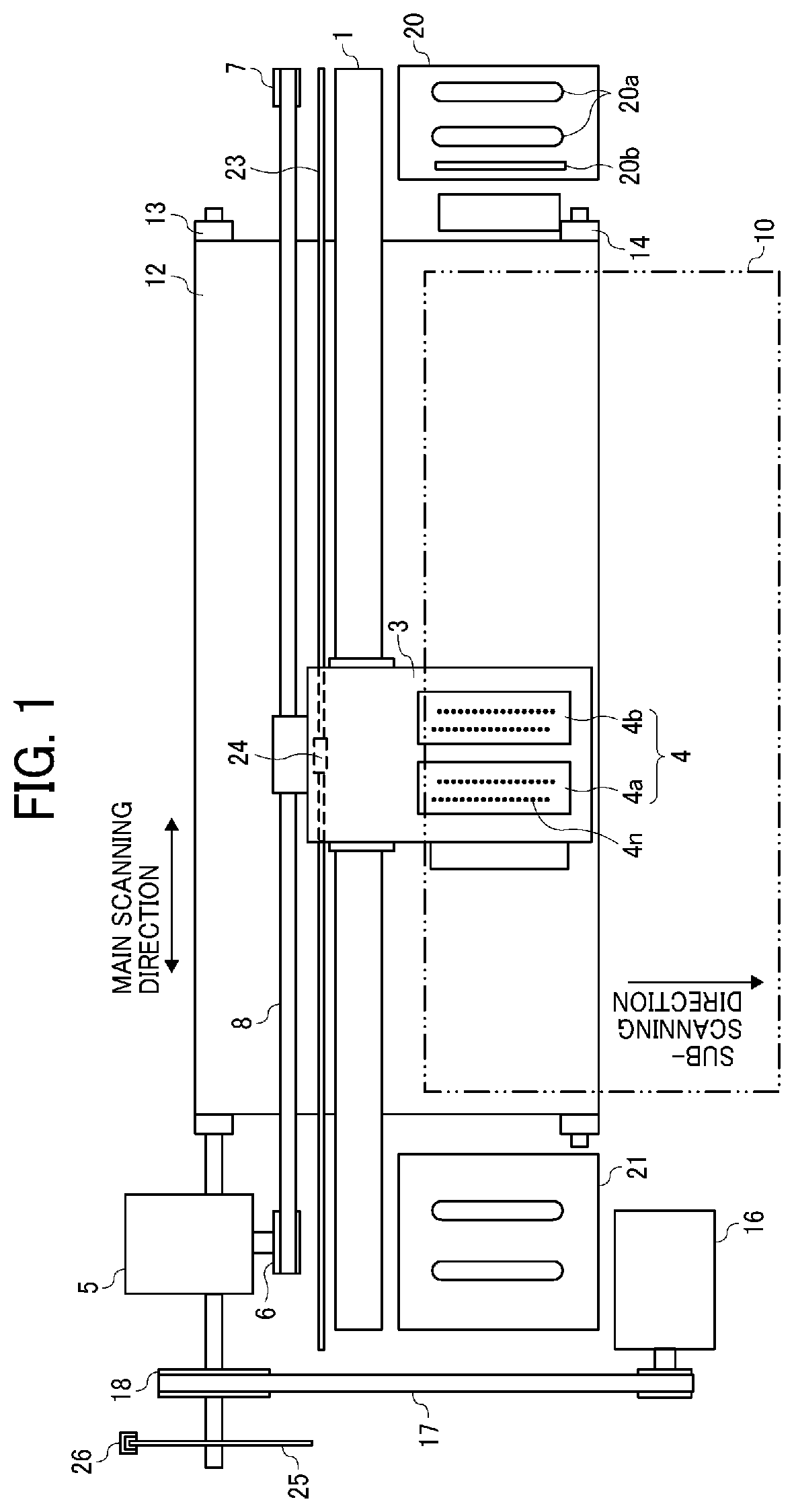 Patent US11780230 Figure 1 – Wiper, wiping device, liquid discharge apparatus, and wiping method