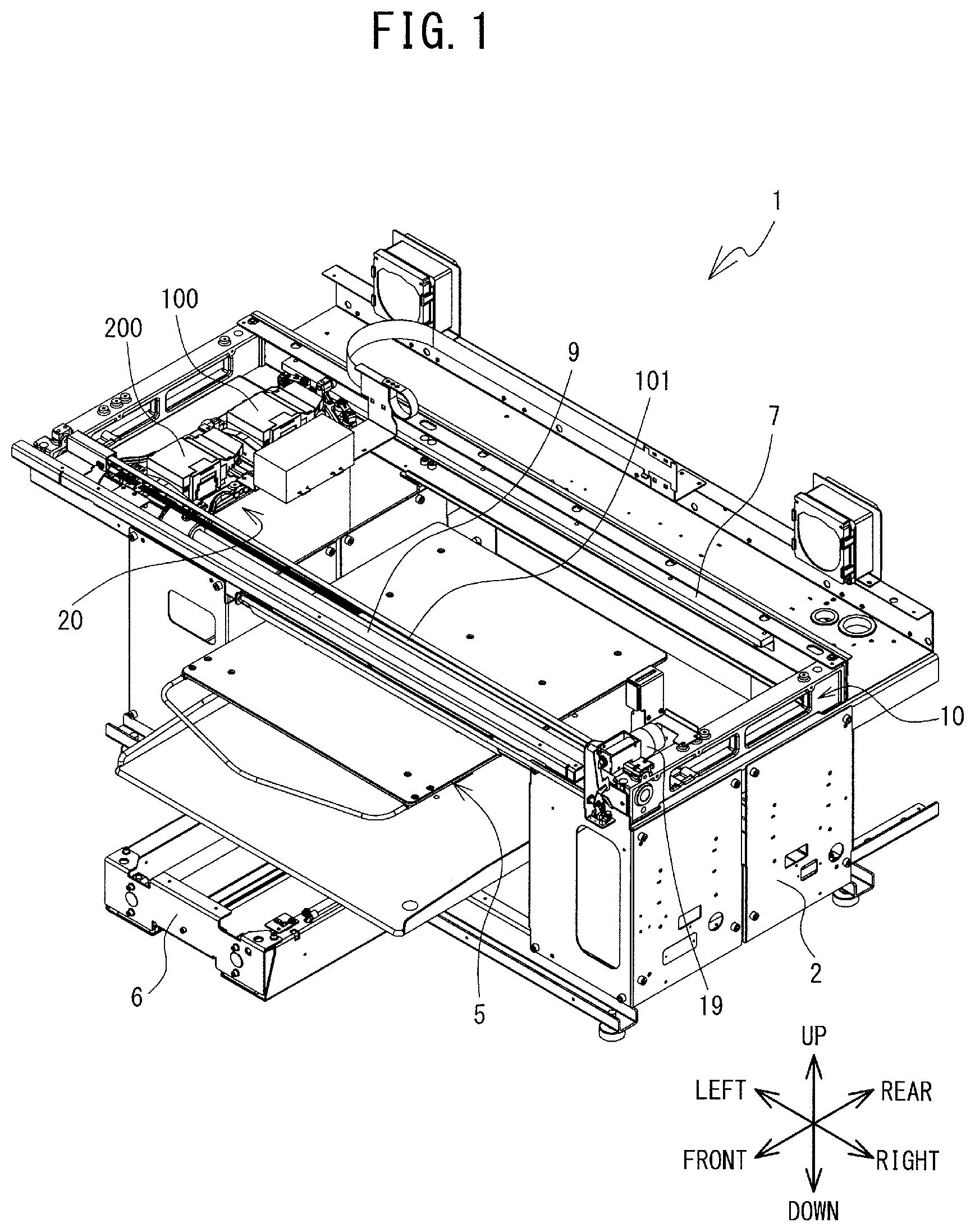 Patent US11780234 Figure 1 – Image formation device