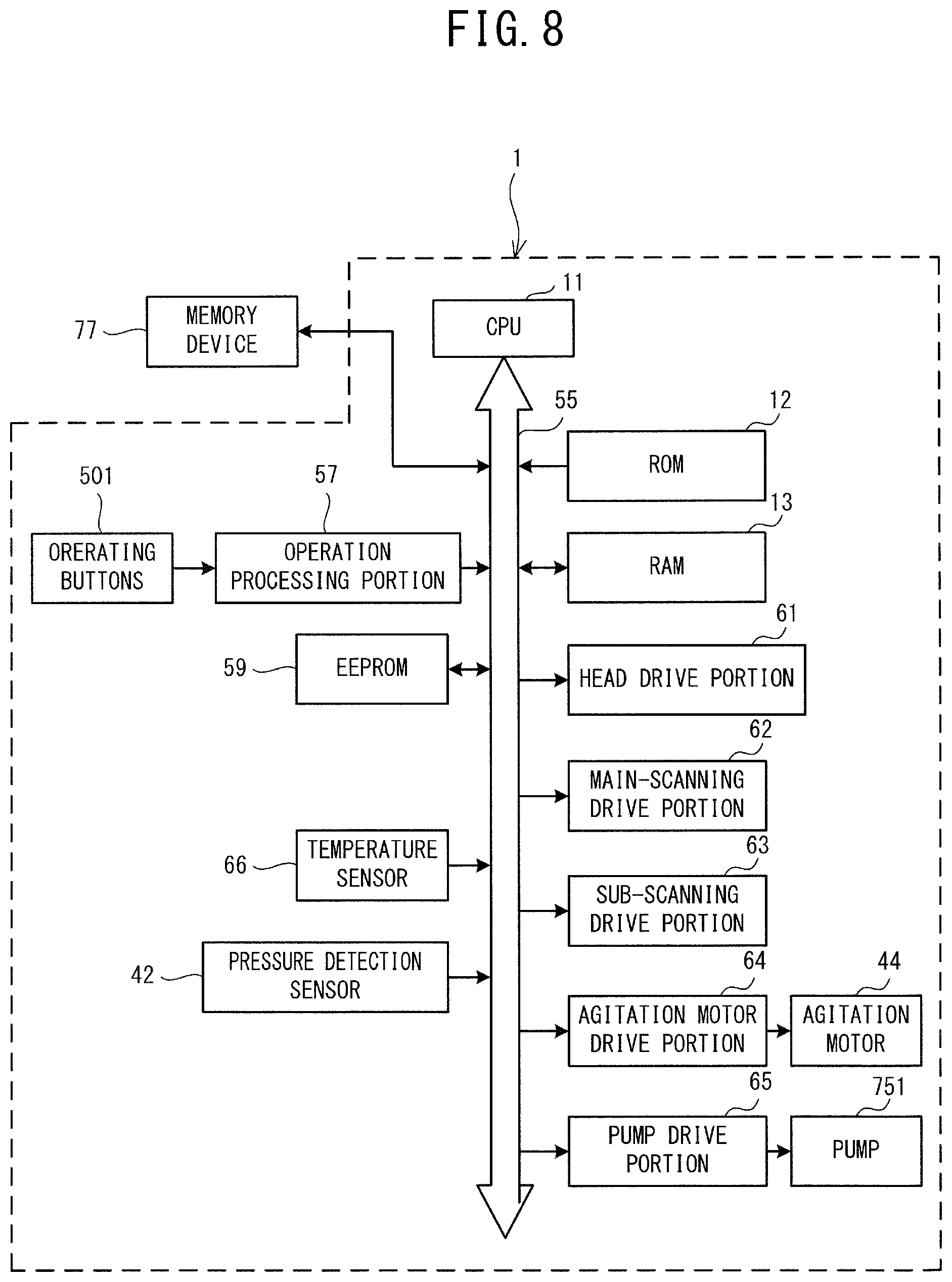 Patent US11780234 Figure 8 – Image formation device