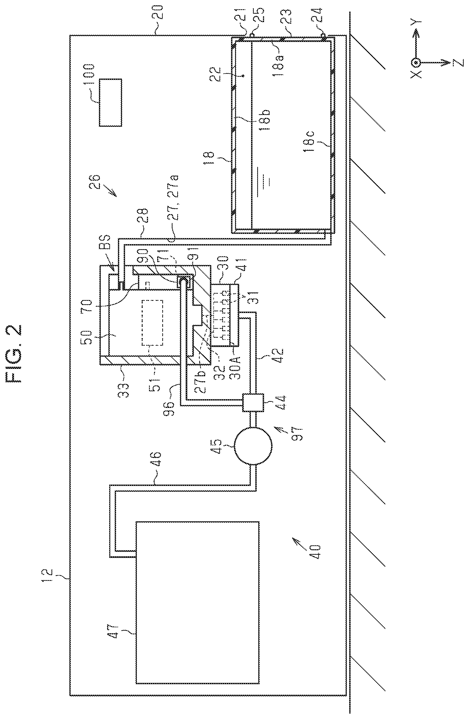 Patent US11780236 Figure 2 – Liquid ejecting apparatus and control method of liquid ejecting apparatus