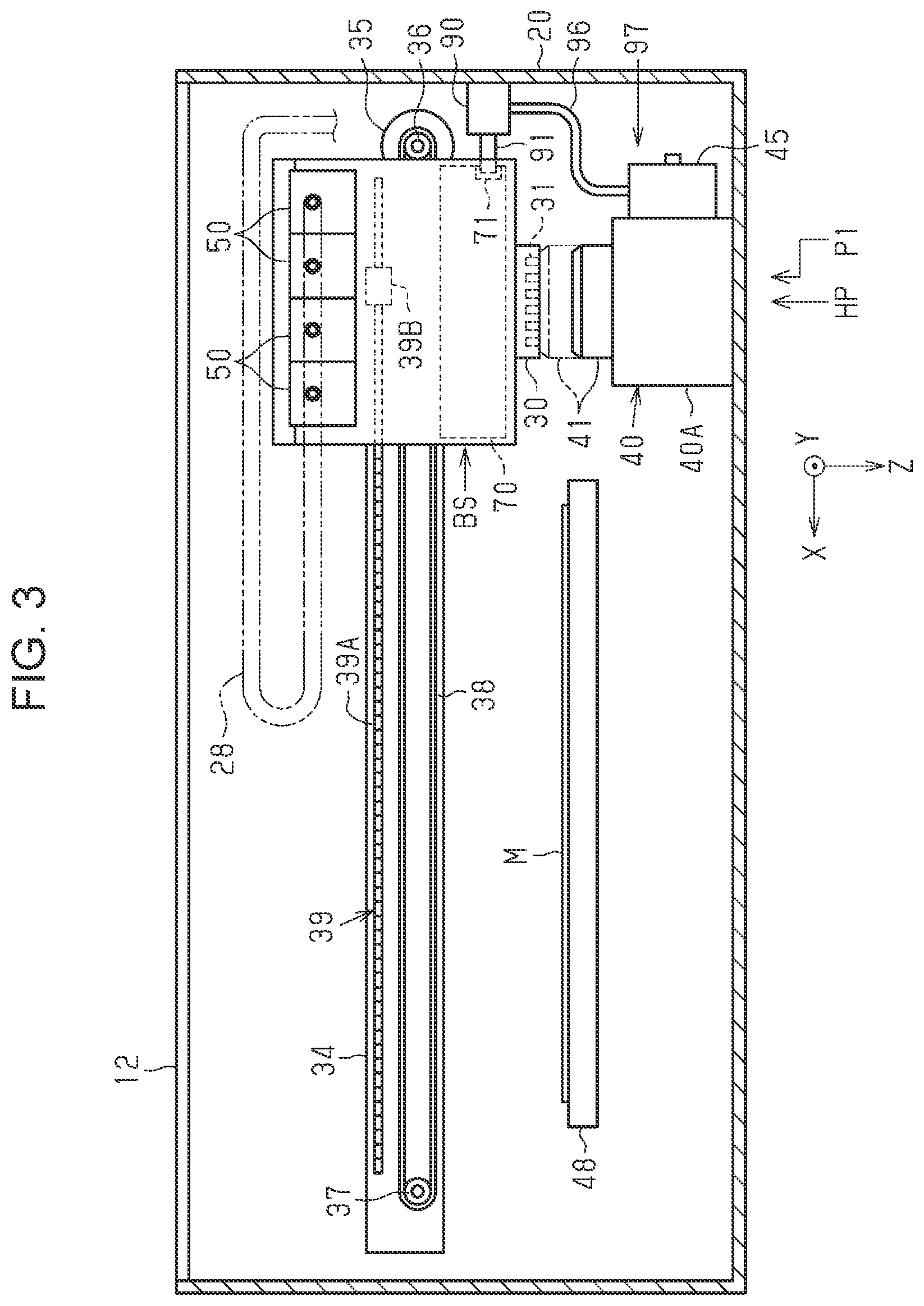 Patent US11780236 Figure 3 – Liquid ejecting apparatus and control method of liquid ejecting apparatus