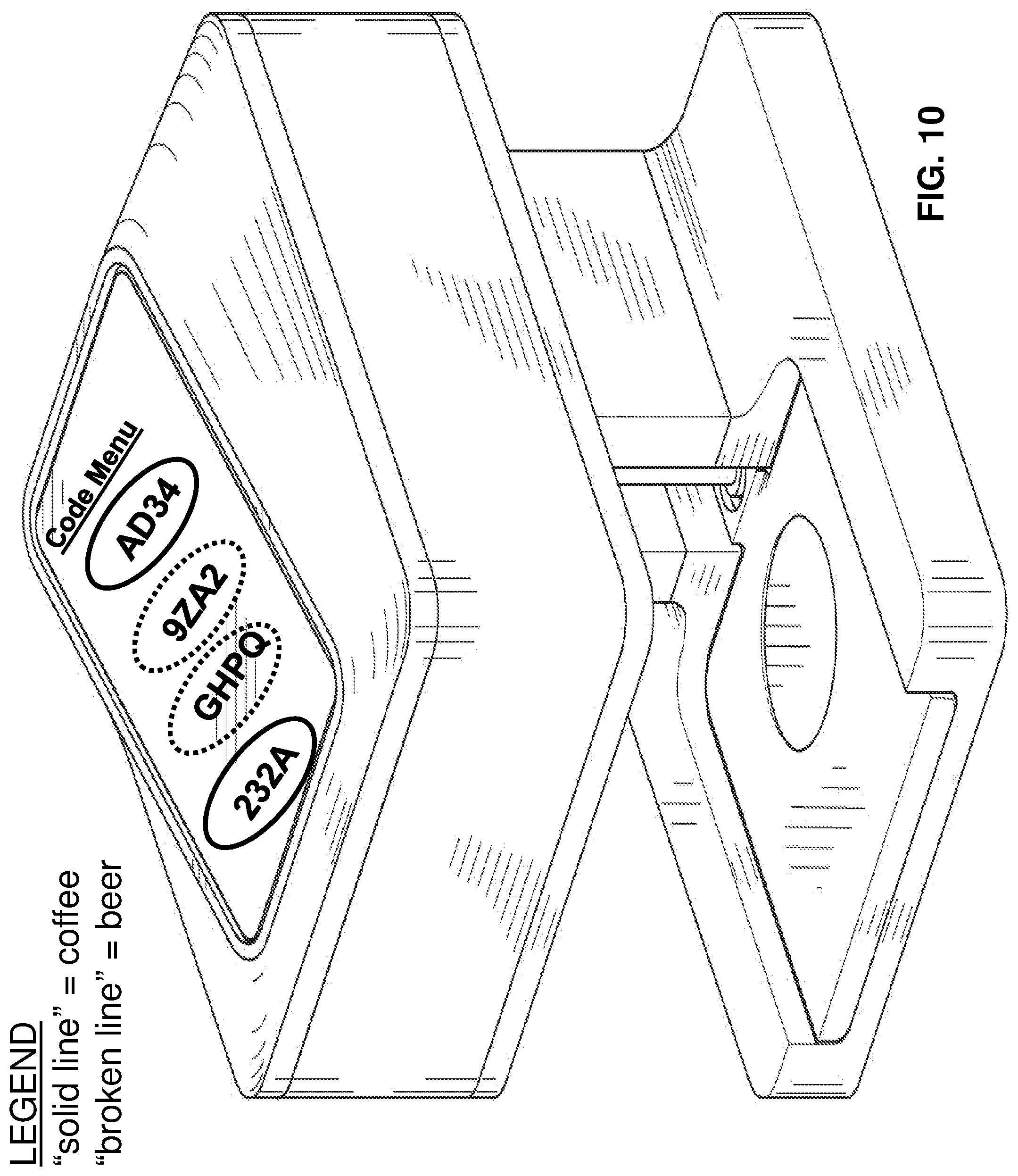 Patent US11780237 Figure 19 – Method and apparatus for printing on a drink