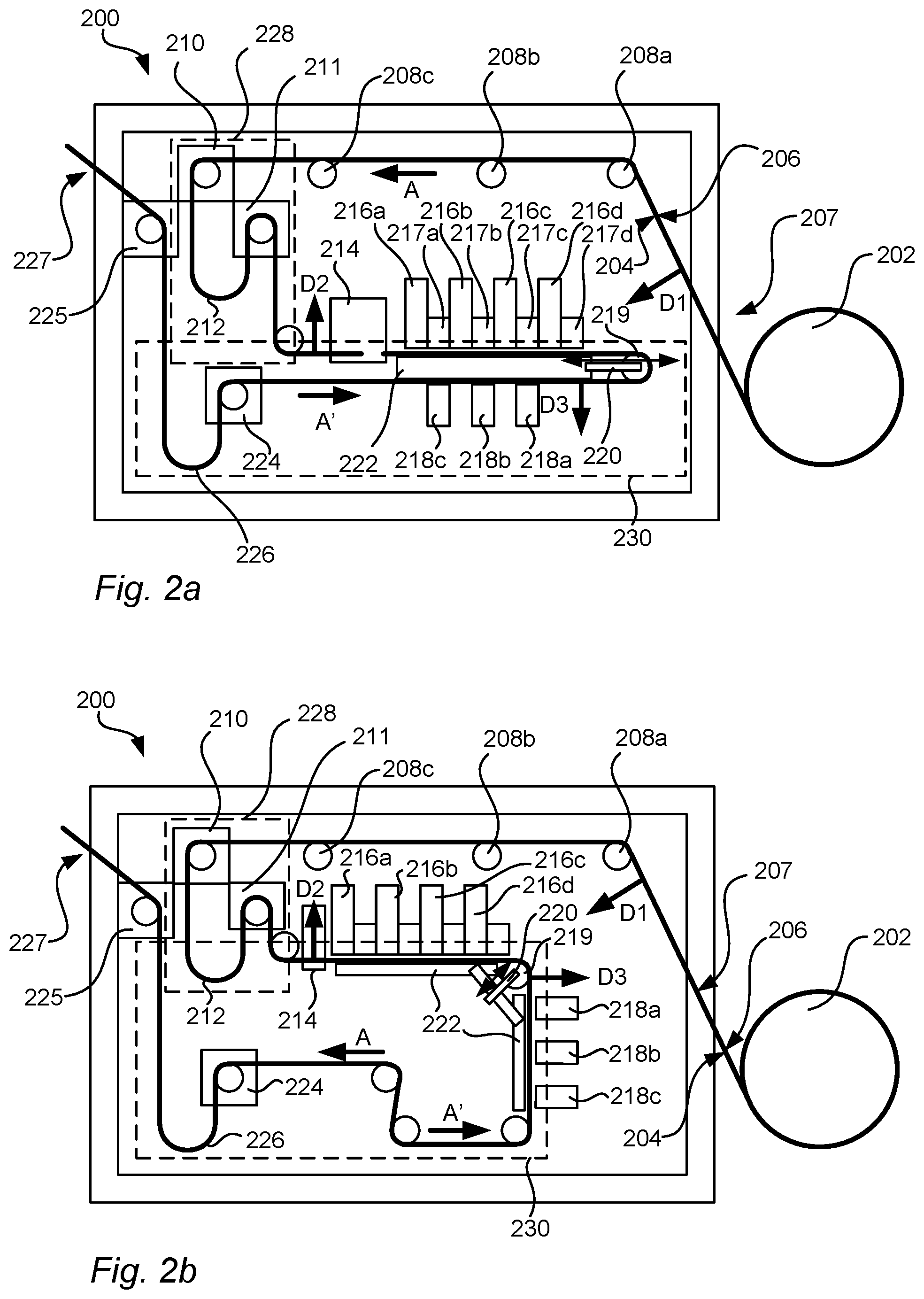 Patent US11780238 Figure 2 – Apparatus for digital printing of carton-based material and a method thereof