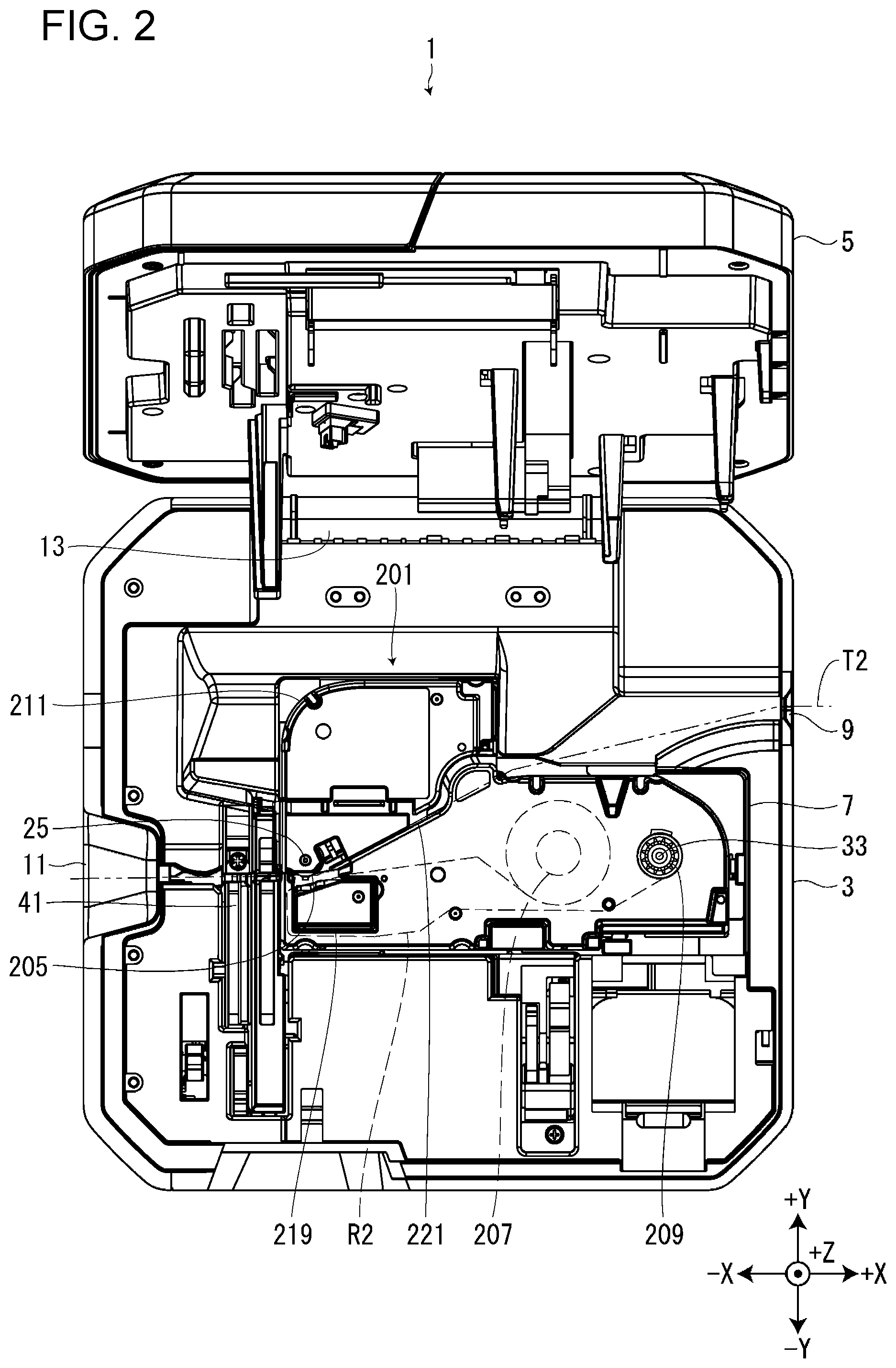 Patent US11780240 Figure 2 – Information processing device having acquiring section acquiring remaining tape length, tape printing device, tape printing system, method for controlling information processing device, and storage medium storing program for controlling information processing device