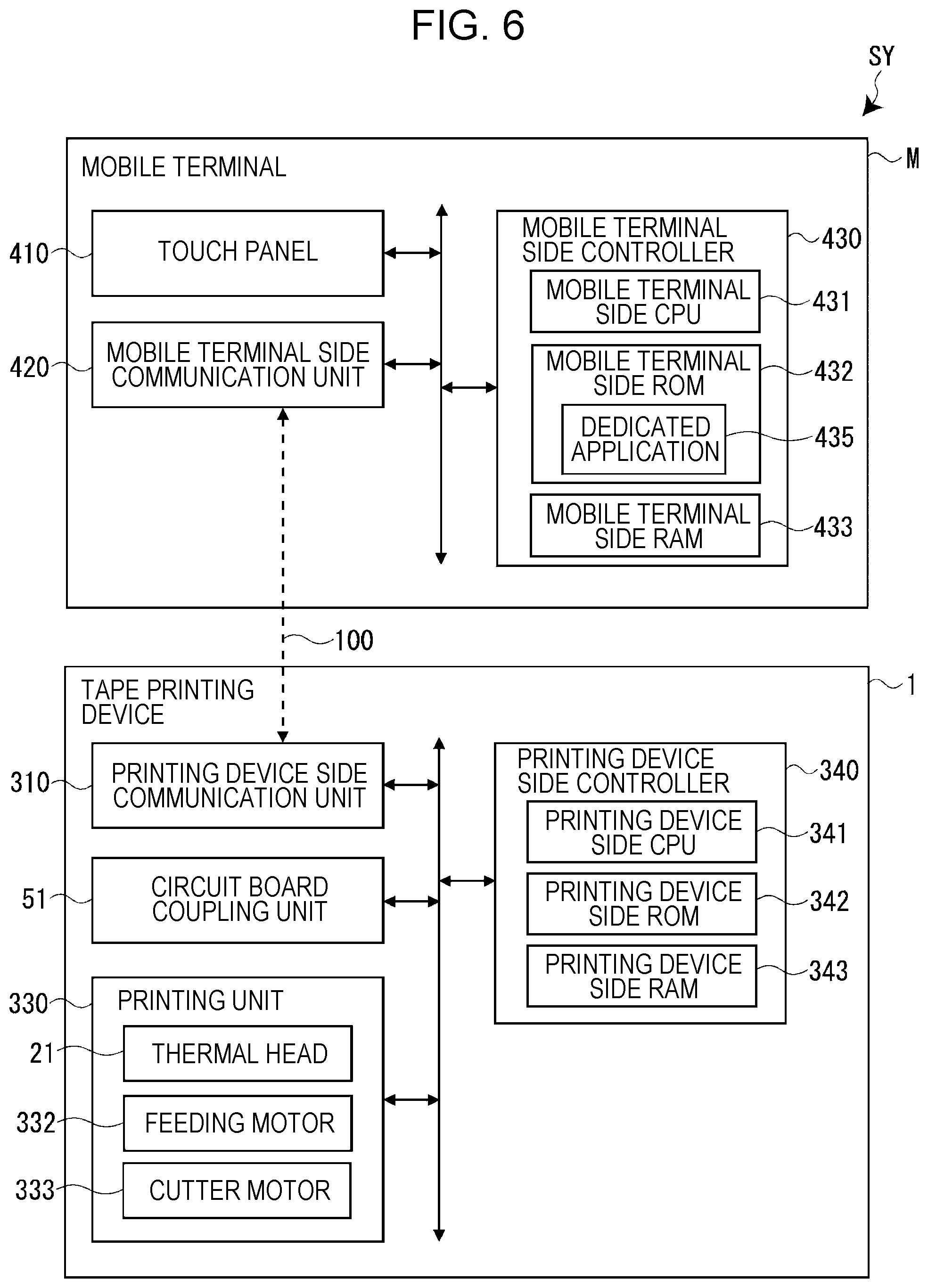 Patent US11780240 Figure 6 – Information processing device having acquiring section acquiring remaining tape length, tape printing device, tape printing system, method for controlling information processing device, and storage medium storing program for controlling information processing device