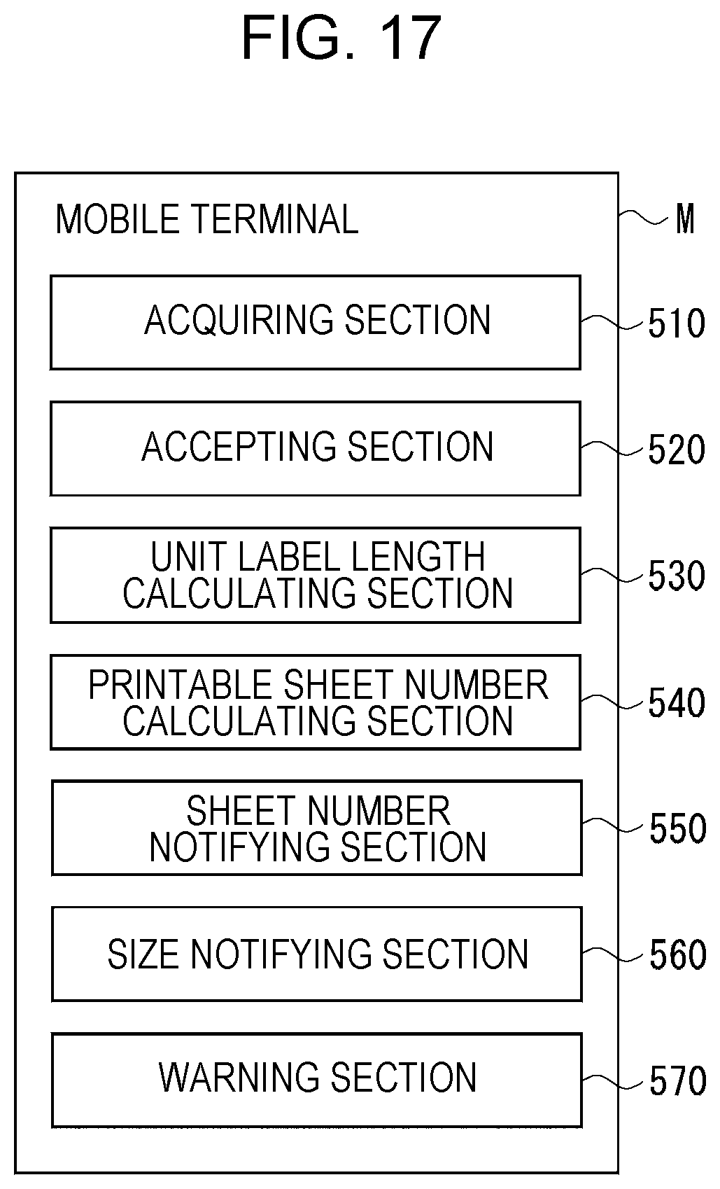 Patent US11780240 Figure 13 – Information processing device having acquiring section acquiring remaining tape length, tape printing device, tape printing system, method for controlling information processing device, and storage medium storing program for controlling information processing device