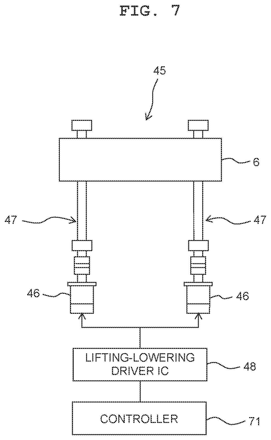 Patent US11780241 Figure 7 – Liquid discharging apparatus, provided with ultraviolet irradiator, liquid discharging method using liquid discharging apparatus provided with ultraviolet irradiator and storage medium storing program for liquid discharging apparatus provided with ultraviolet irradiator