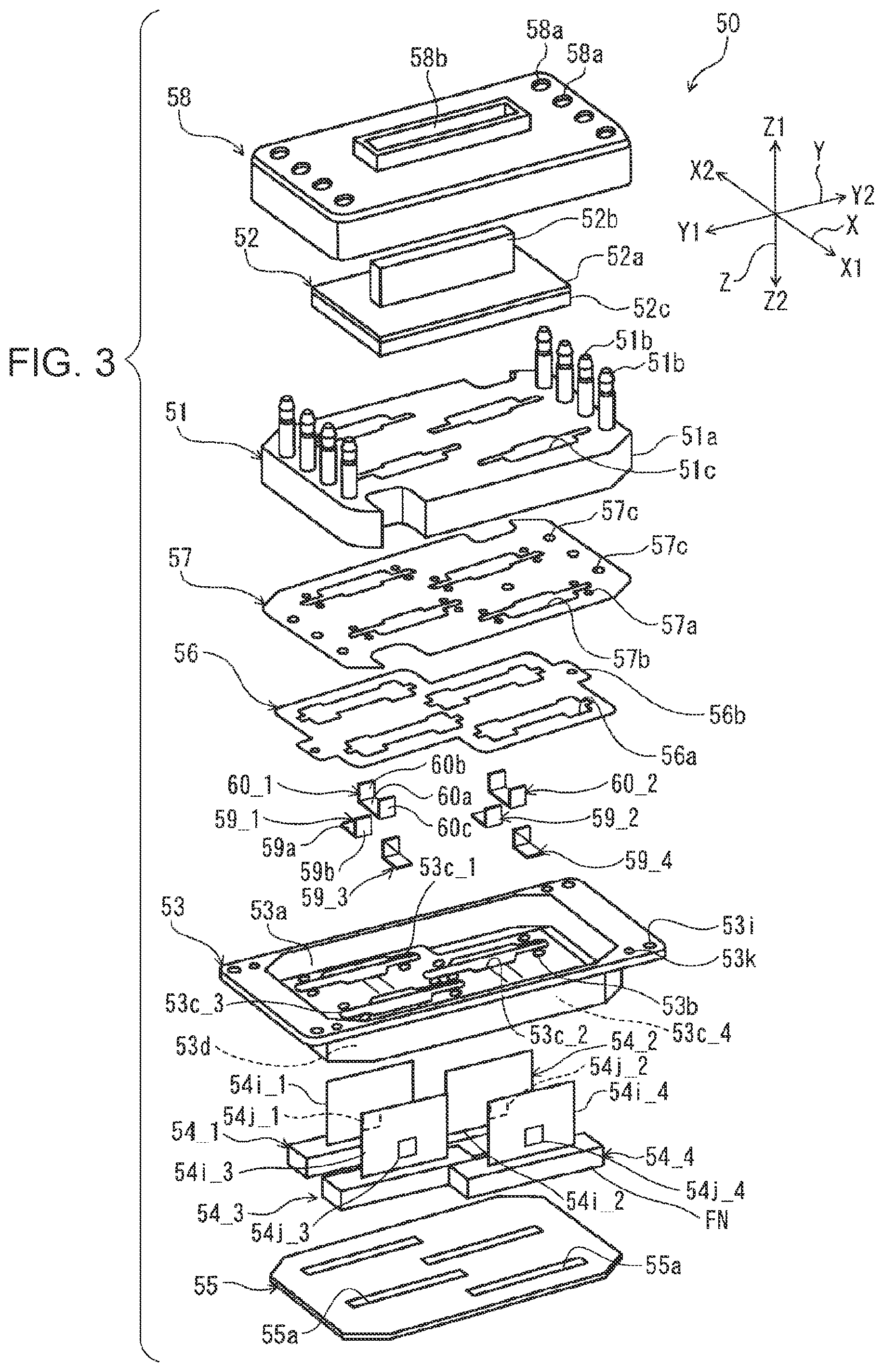 Patent US11780243 Figure 3 – Liquid ejecting head and liquid ejecting apparatus