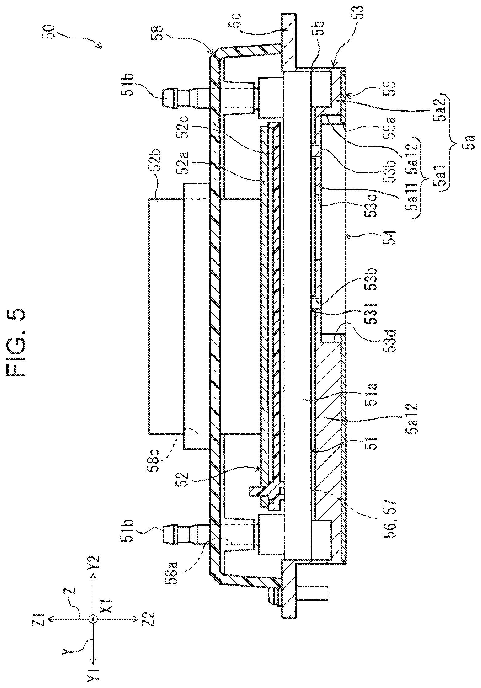 Patent US11780243 Figure 5 – Liquid ejecting head and liquid ejecting apparatus