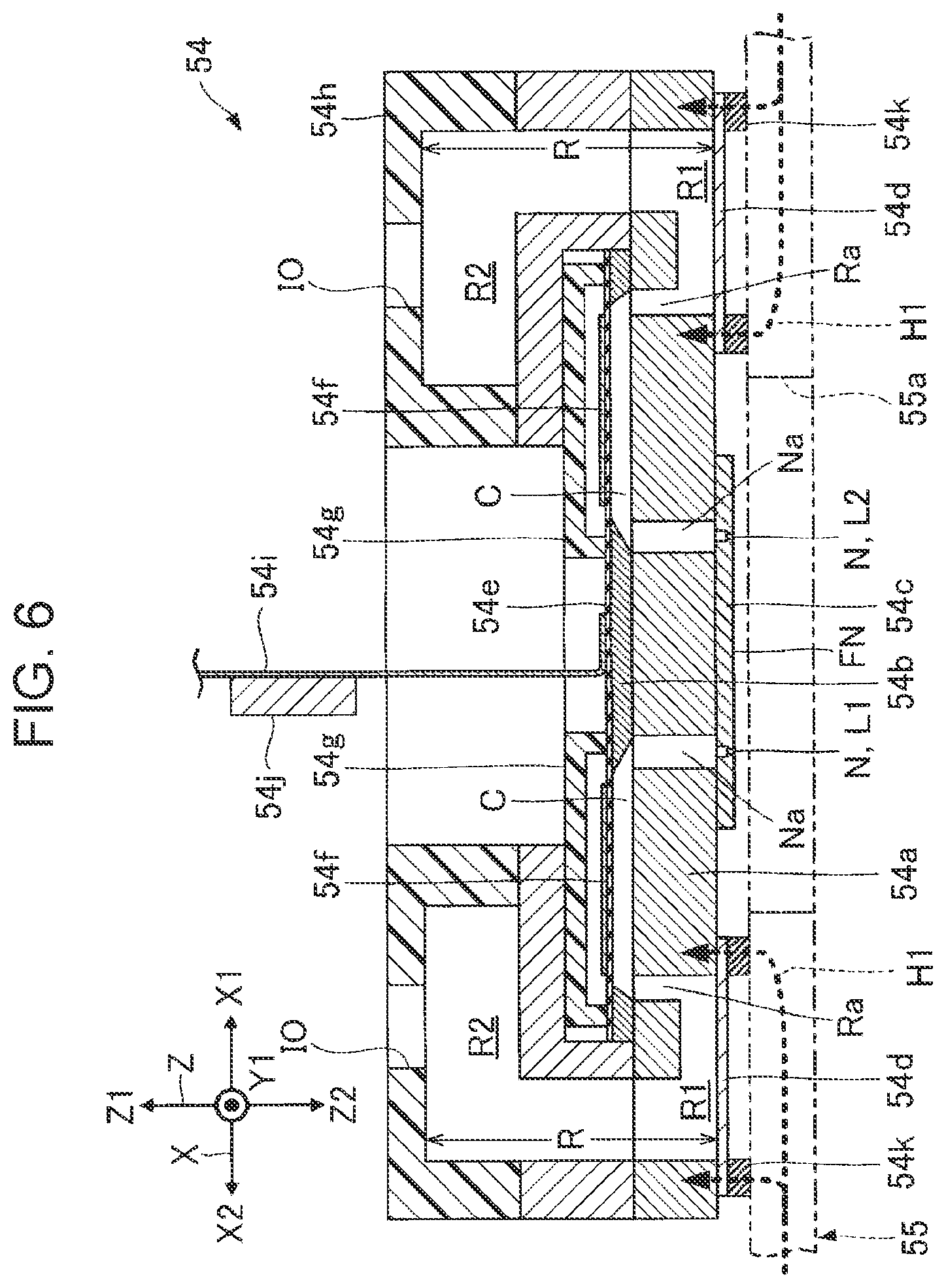 Patent US11780243 Figure 6 – Liquid ejecting head and liquid ejecting apparatus