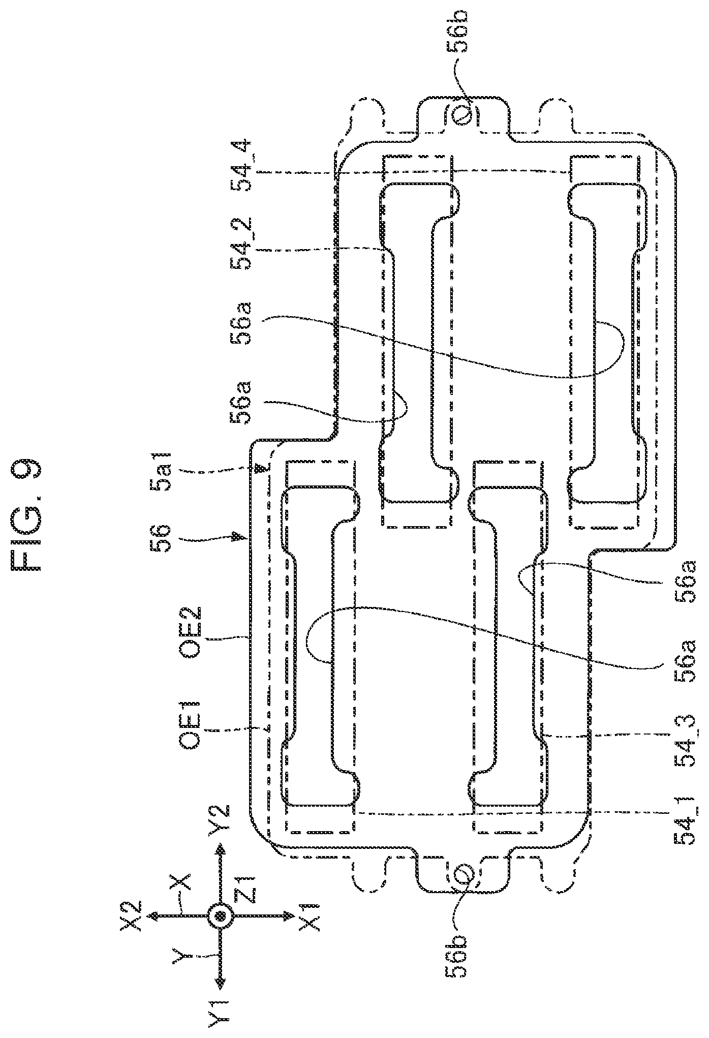 Patent US11780243 Figure 9 – Liquid ejecting head and liquid ejecting apparatus