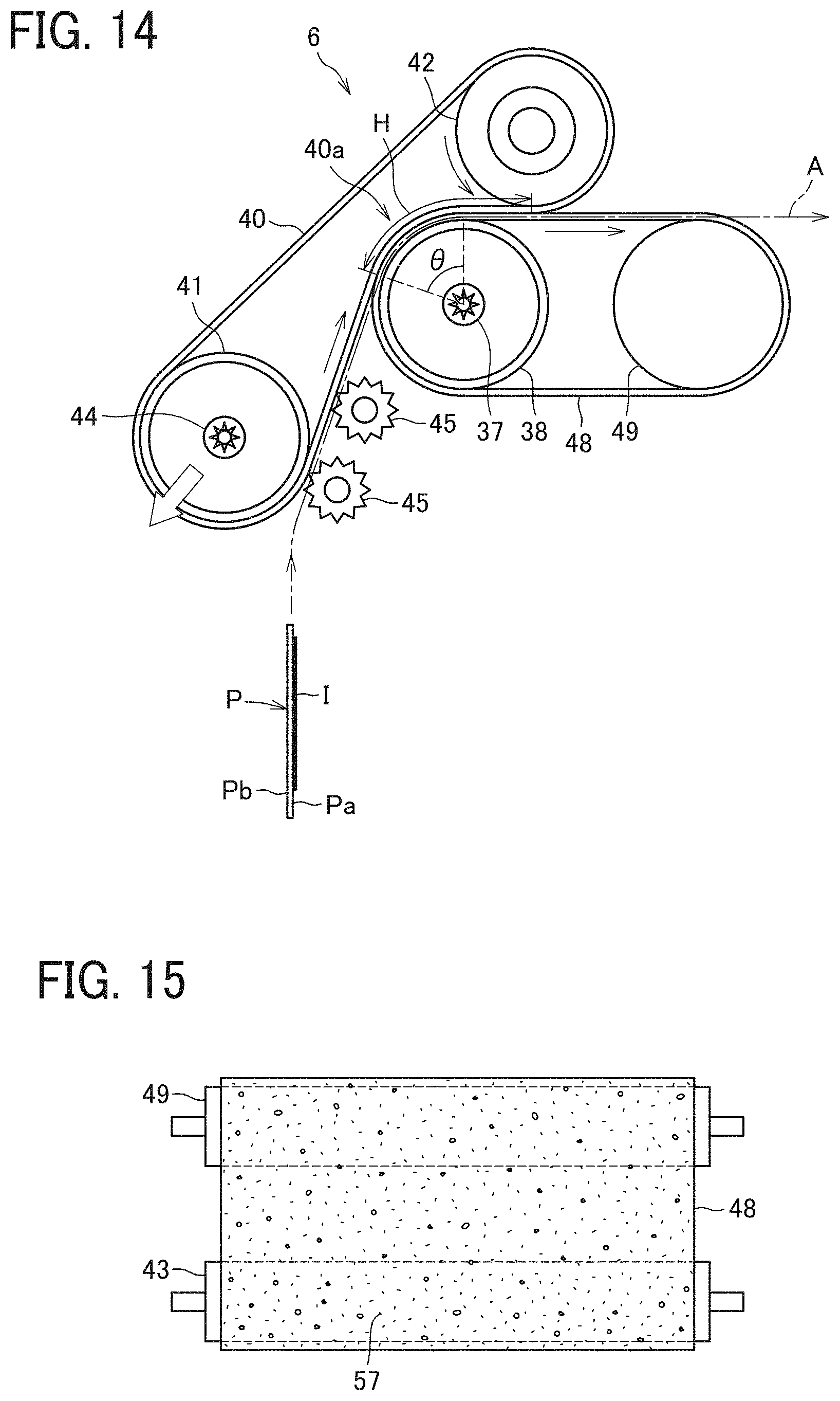 Patent US11780244 Figure 8 – Heating device, liquid applying apparatus, image forming apparatus, post-processing apparatus, and conveying device