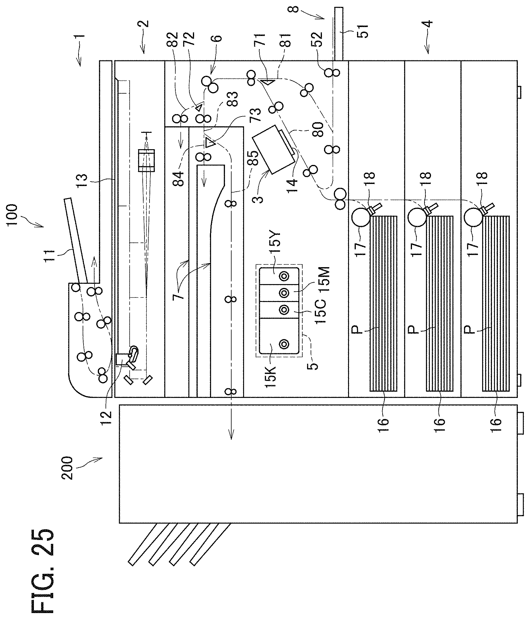 Patent US11780244 Figure 14 – Heating device, liquid applying apparatus, image forming apparatus, post-processing apparatus, and conveying device