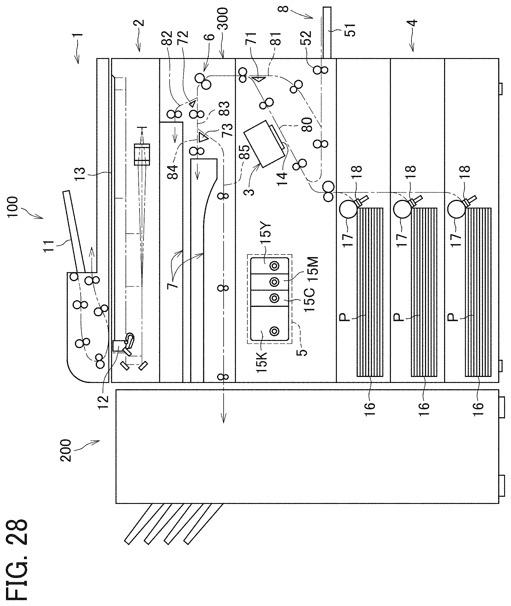 Patent US11780244 Figure 17 – Heating device, liquid applying apparatus, image forming apparatus, post-processing apparatus, and conveying device