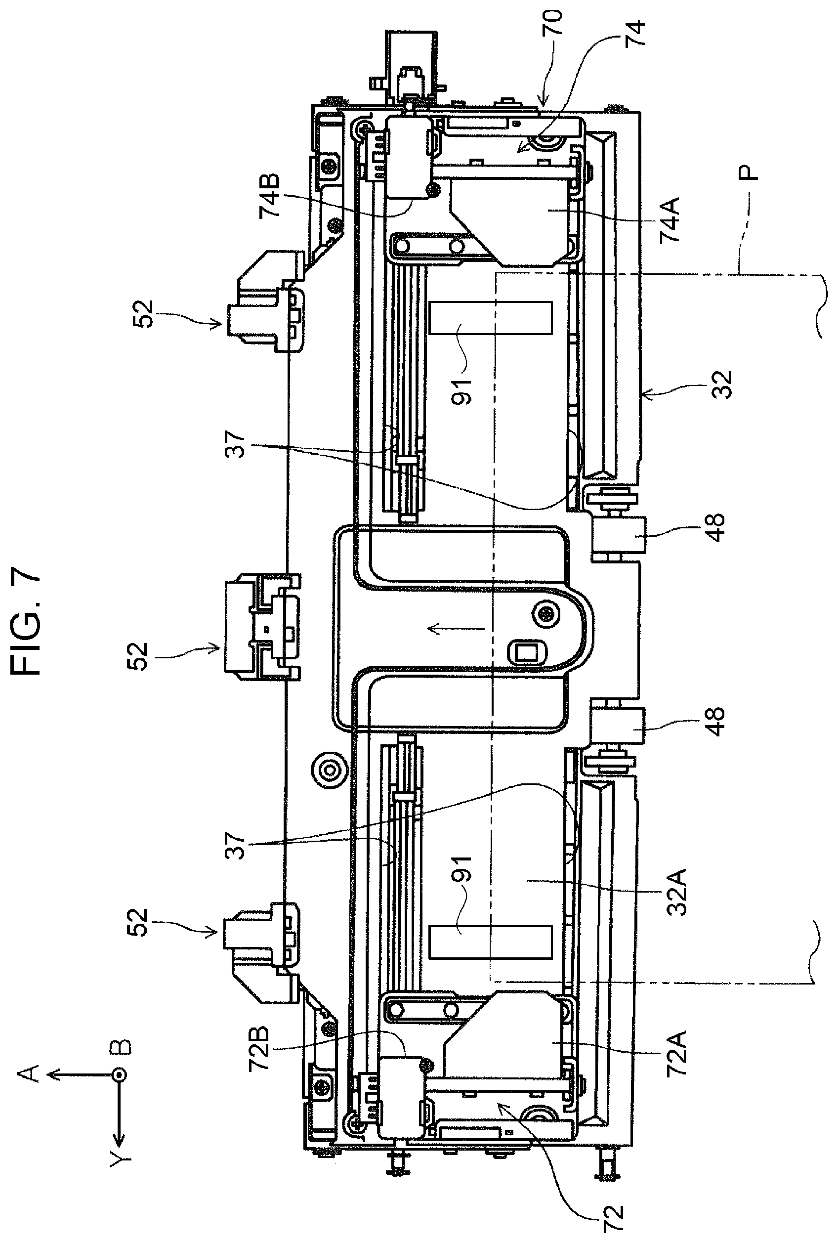 Patent US11780246 Figure 6 – Post-processing device and recording system