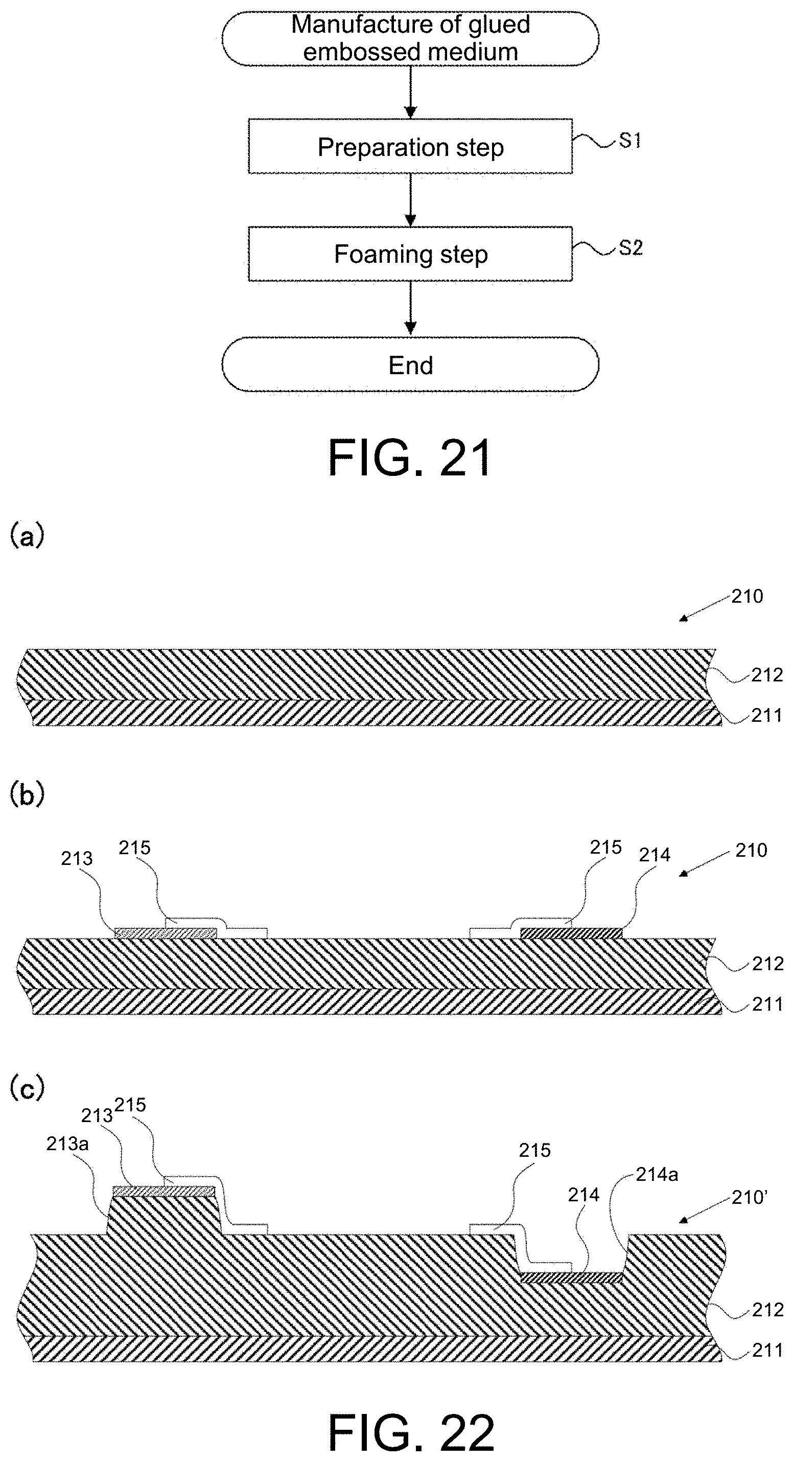 Patent US11780251 Figure 13 – Manufacturing method for printed matter, manufacturing method for foam, foaming inhibition ink, forming method for three-dimensional formed object, and forming system for three-dimensional formed object