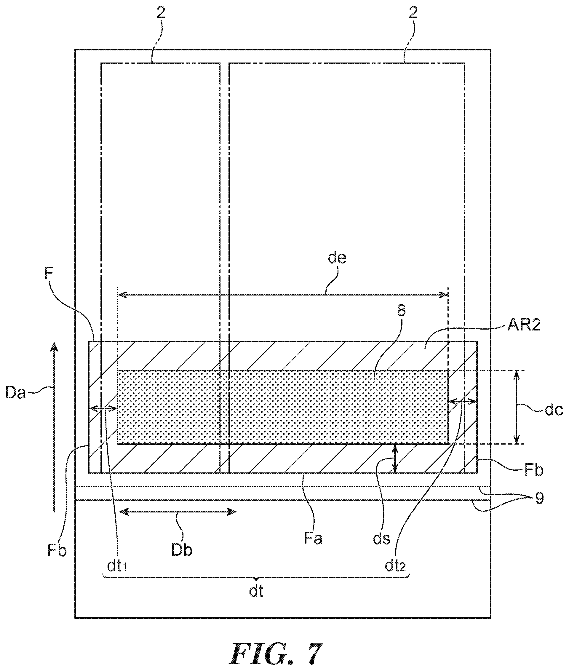 Patent US11780256 Figure 7 – Assembly and holder