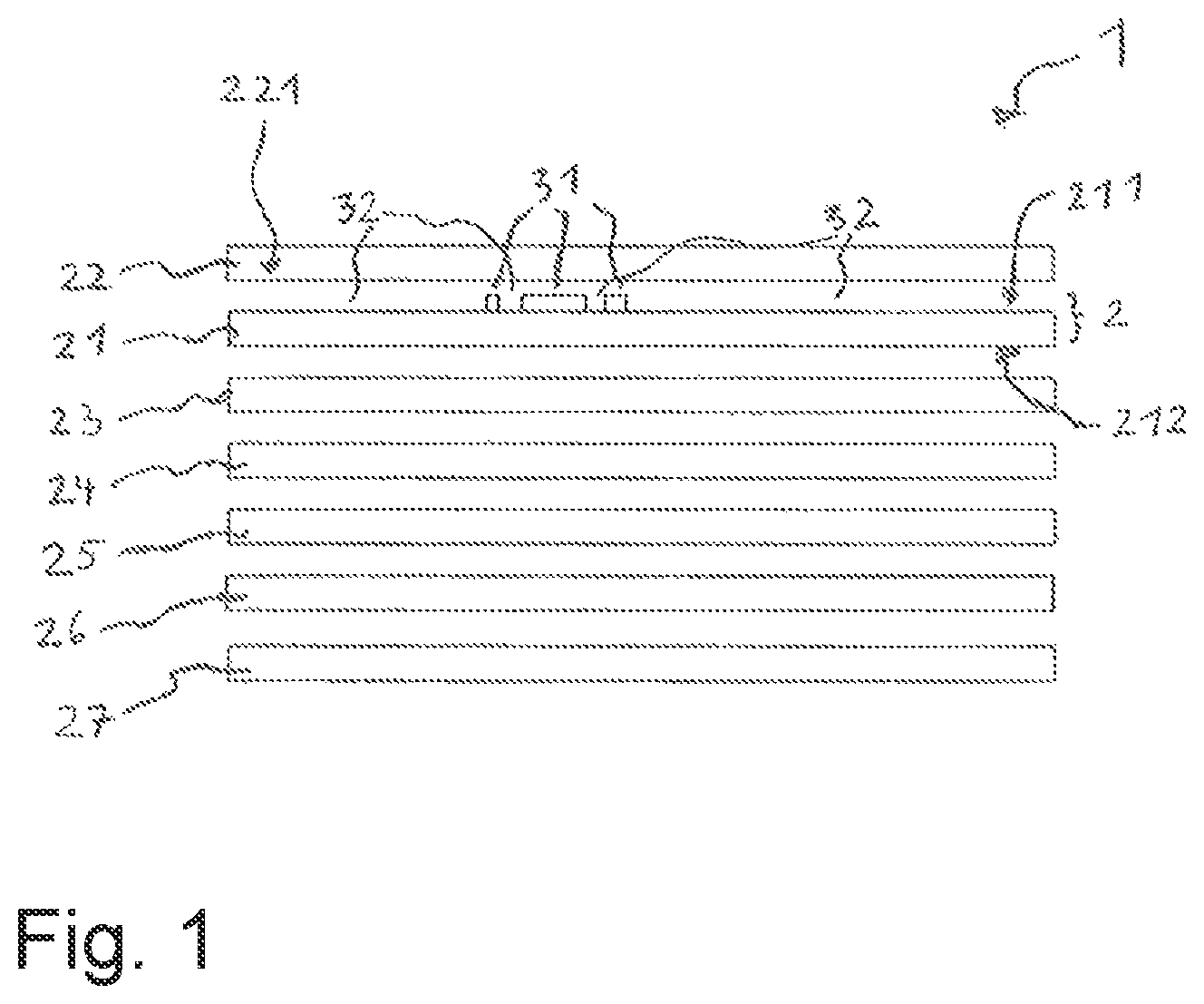 Patent US11780257 Figure 1 – Method for producing a laminated body and a laminating film and laminated body and laminating film