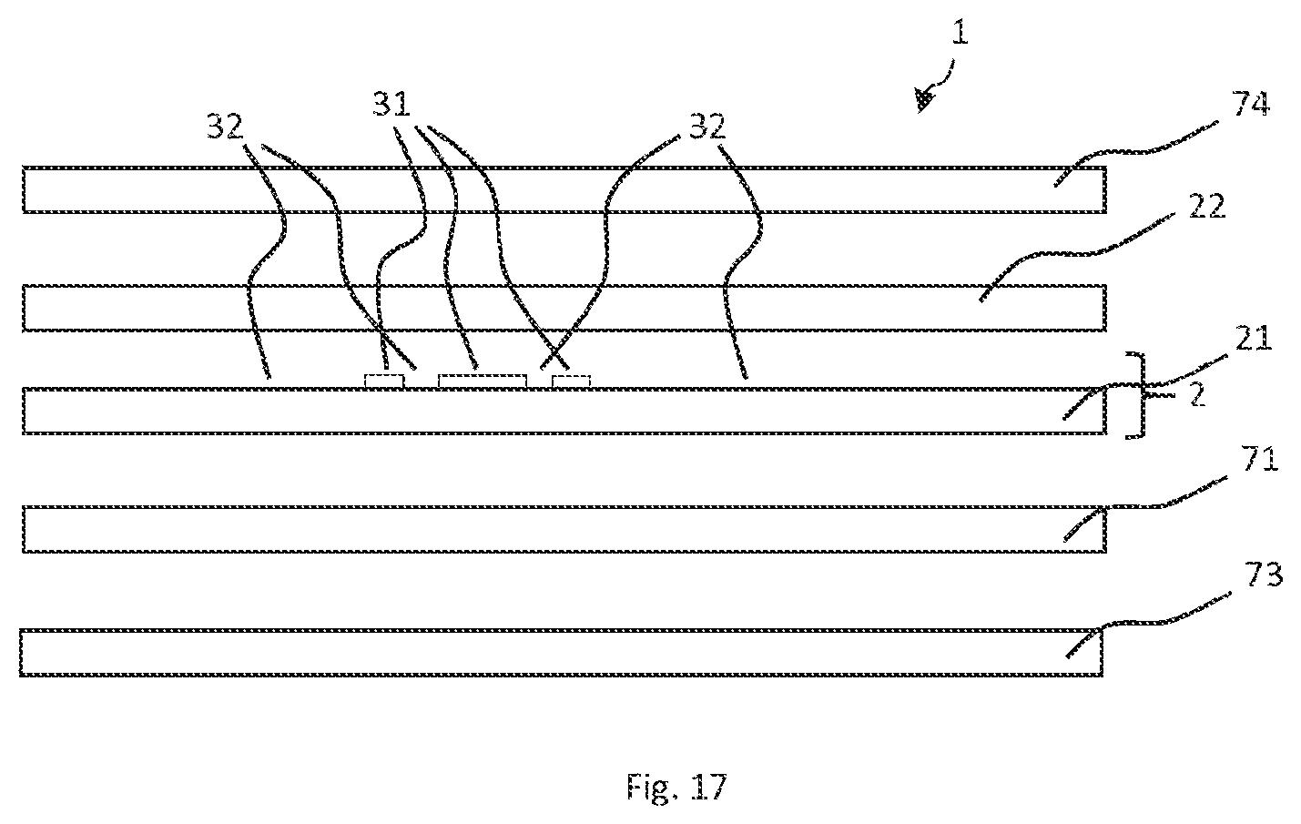 Patent US11780257 Figure 14 – Method for producing a laminated body and a laminating film and laminated body and laminating film