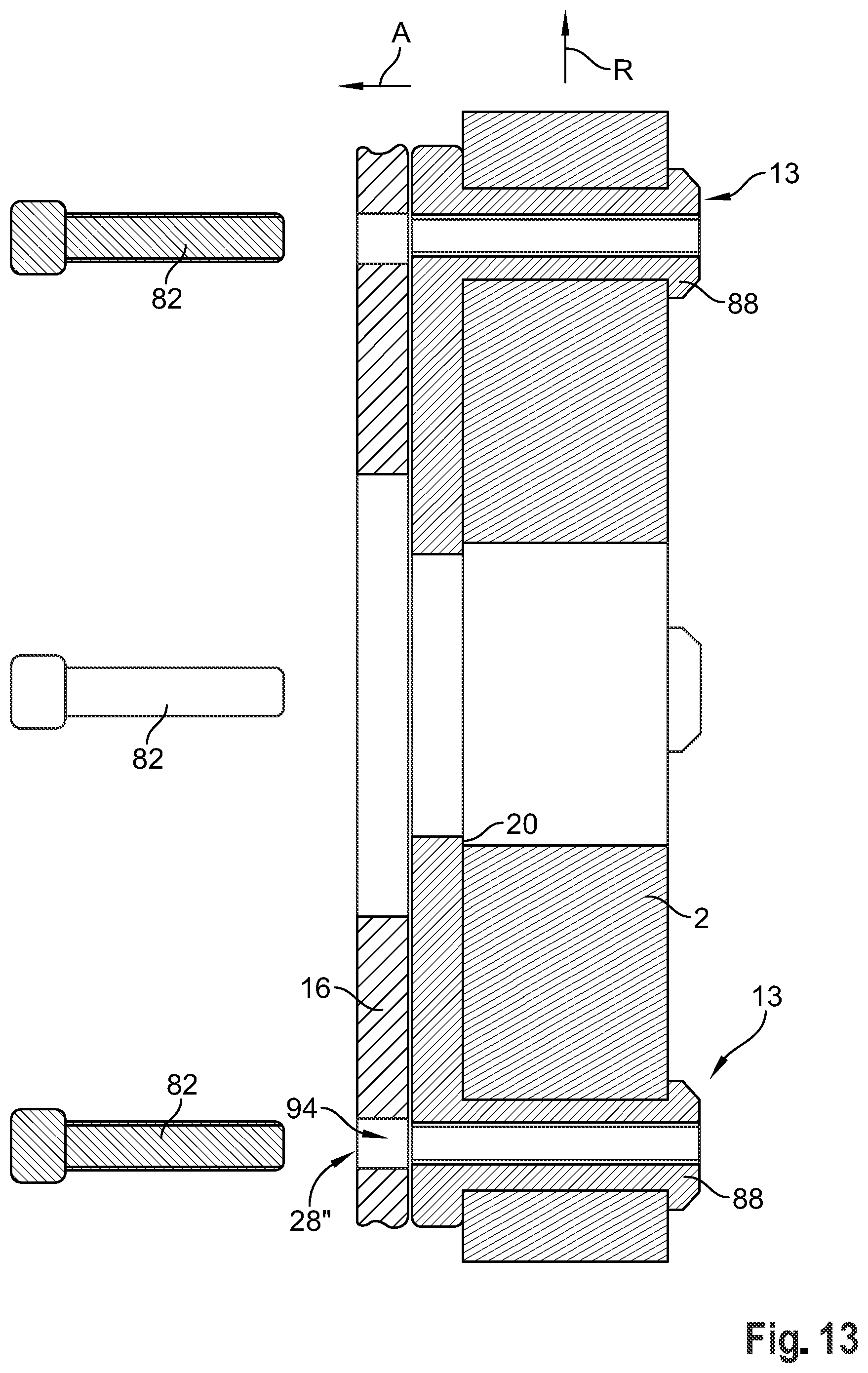 Patent US11780264 Figure 13 – Emergency wheel