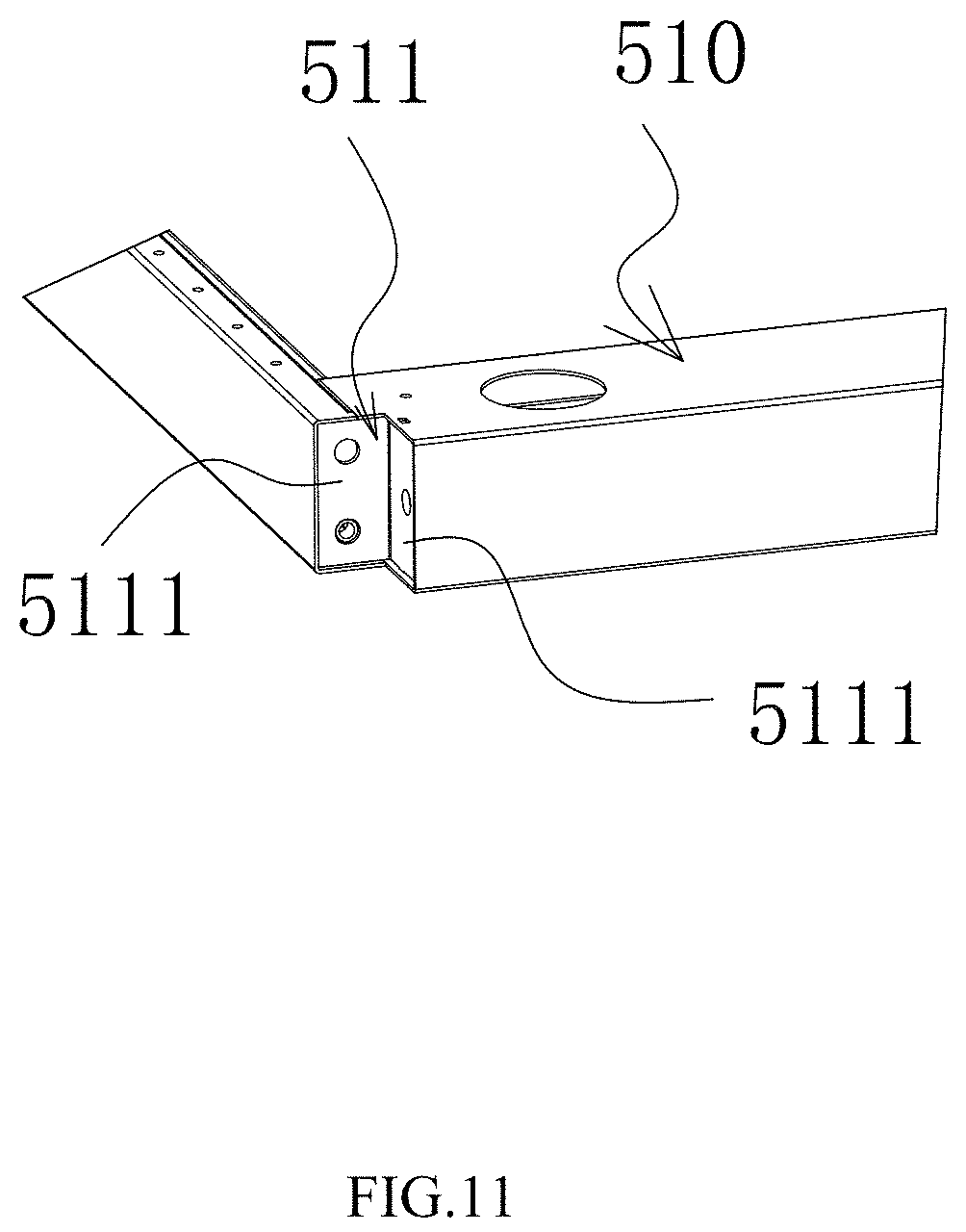 Patent US11780265 Figure 10 – Truckle structure and cabinet
