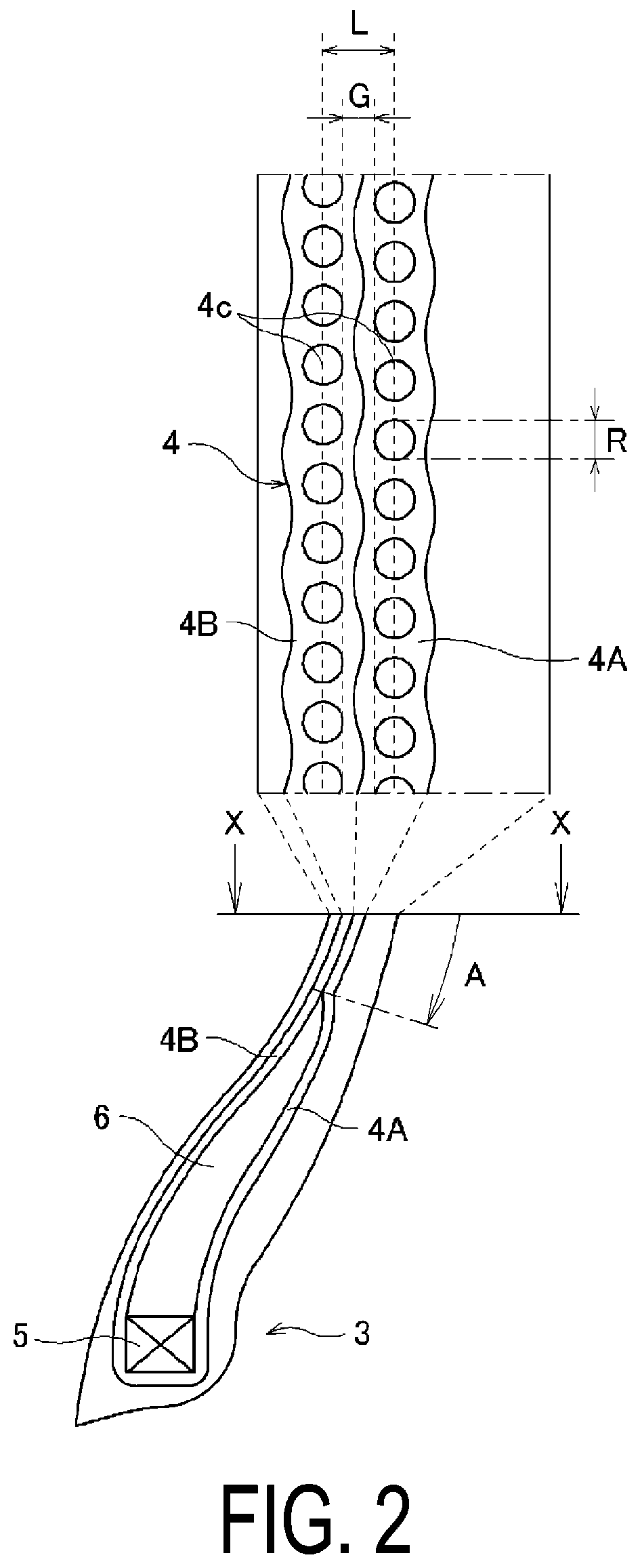 Patent US11780267 Figure 2 – Pneumatic tire