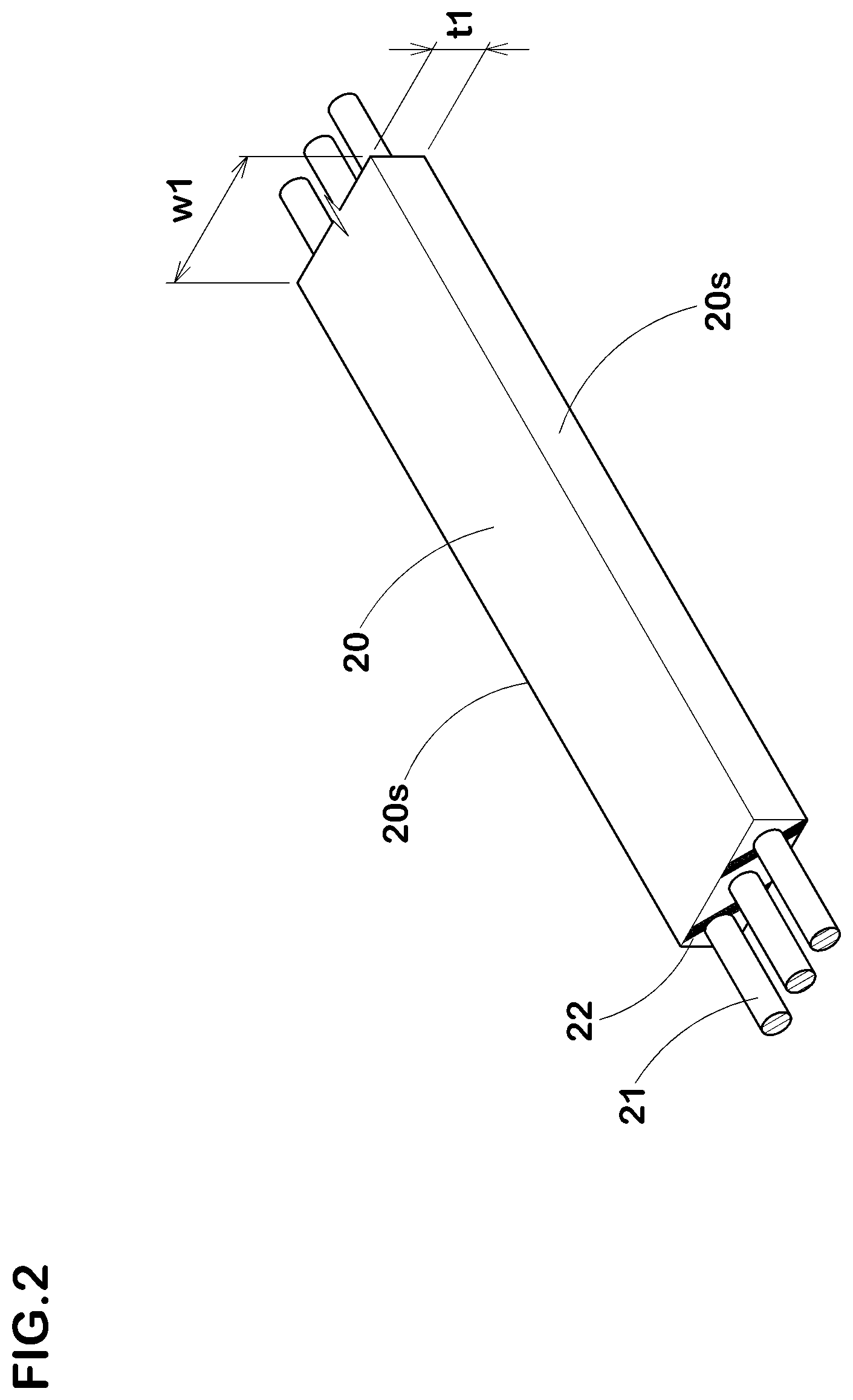 Patent US11780268 Figure 2 – Tyre