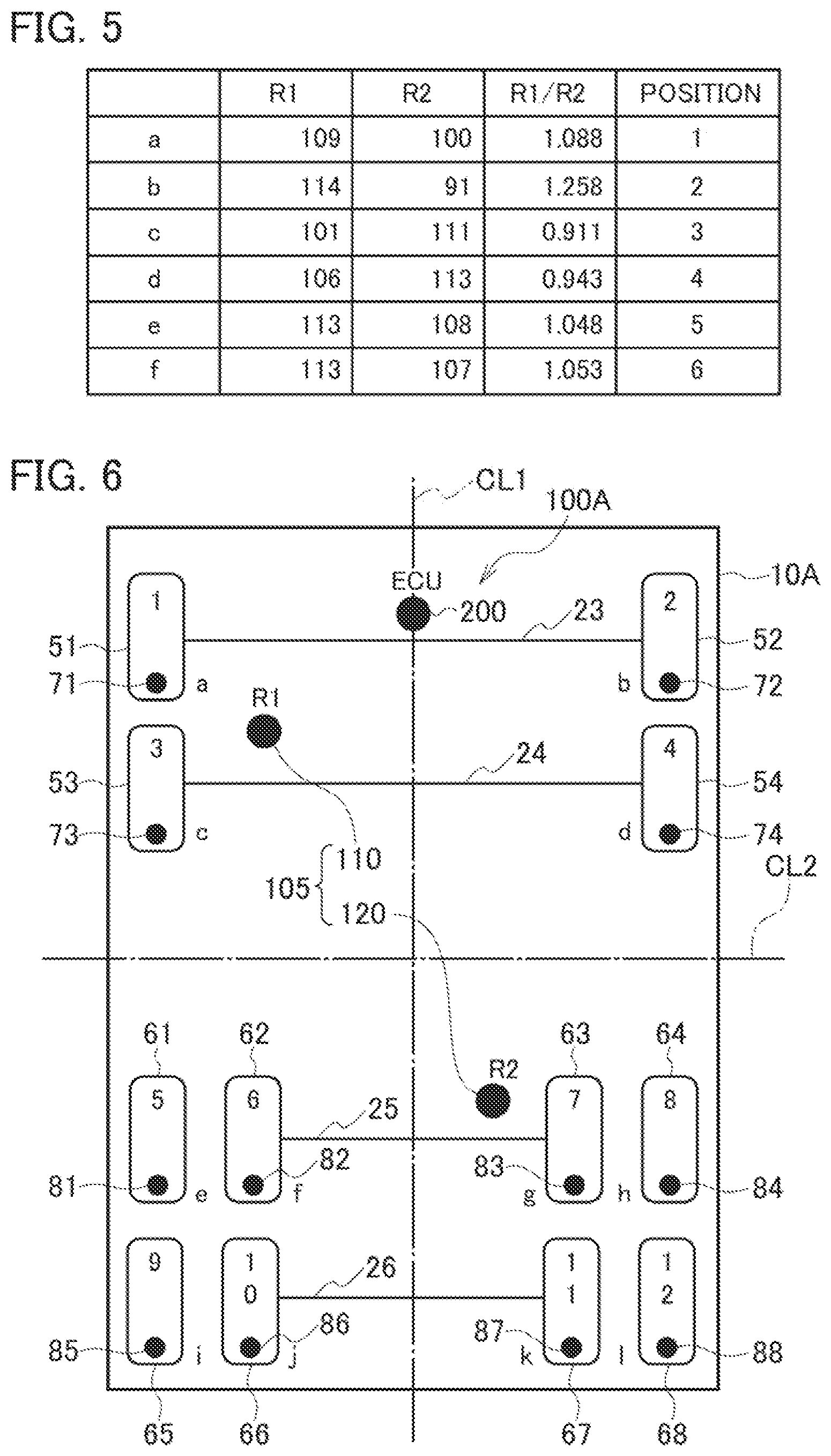Patent US11780277 Figure 4 – Tire mounting position detection system, tire mounting position detection method, and tire mounting position detection program