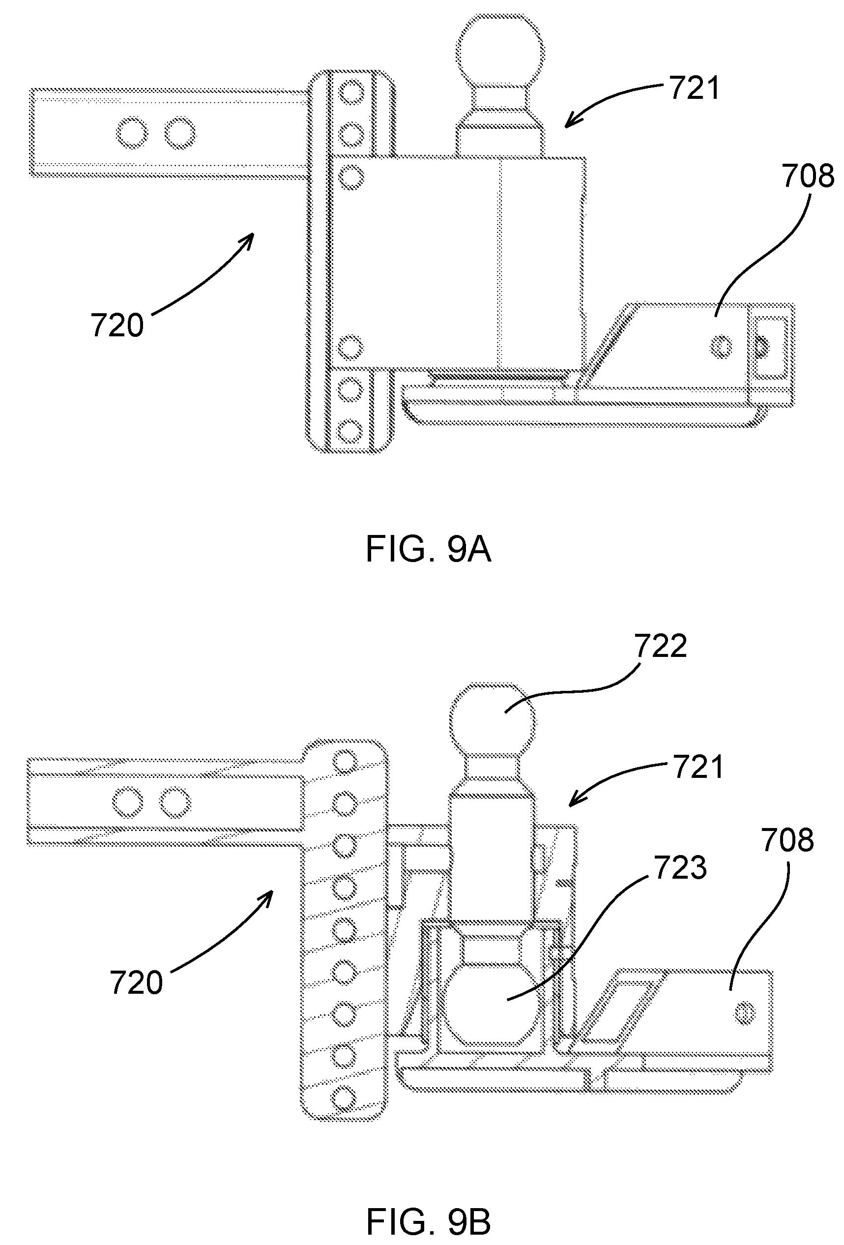Patent US11780278 Figure 7 – Sway controlling hitch system