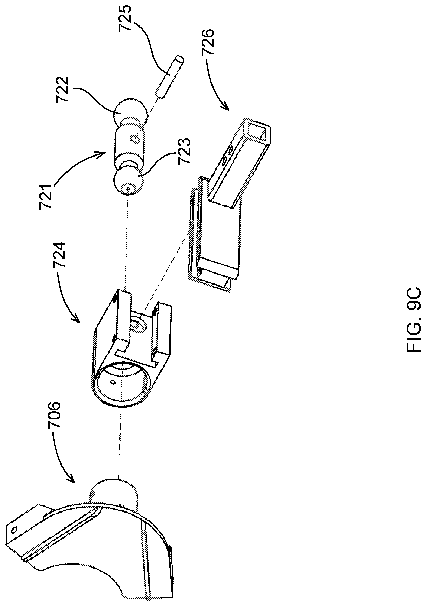 Patent US11780278 Figure 8 – Sway controlling hitch system