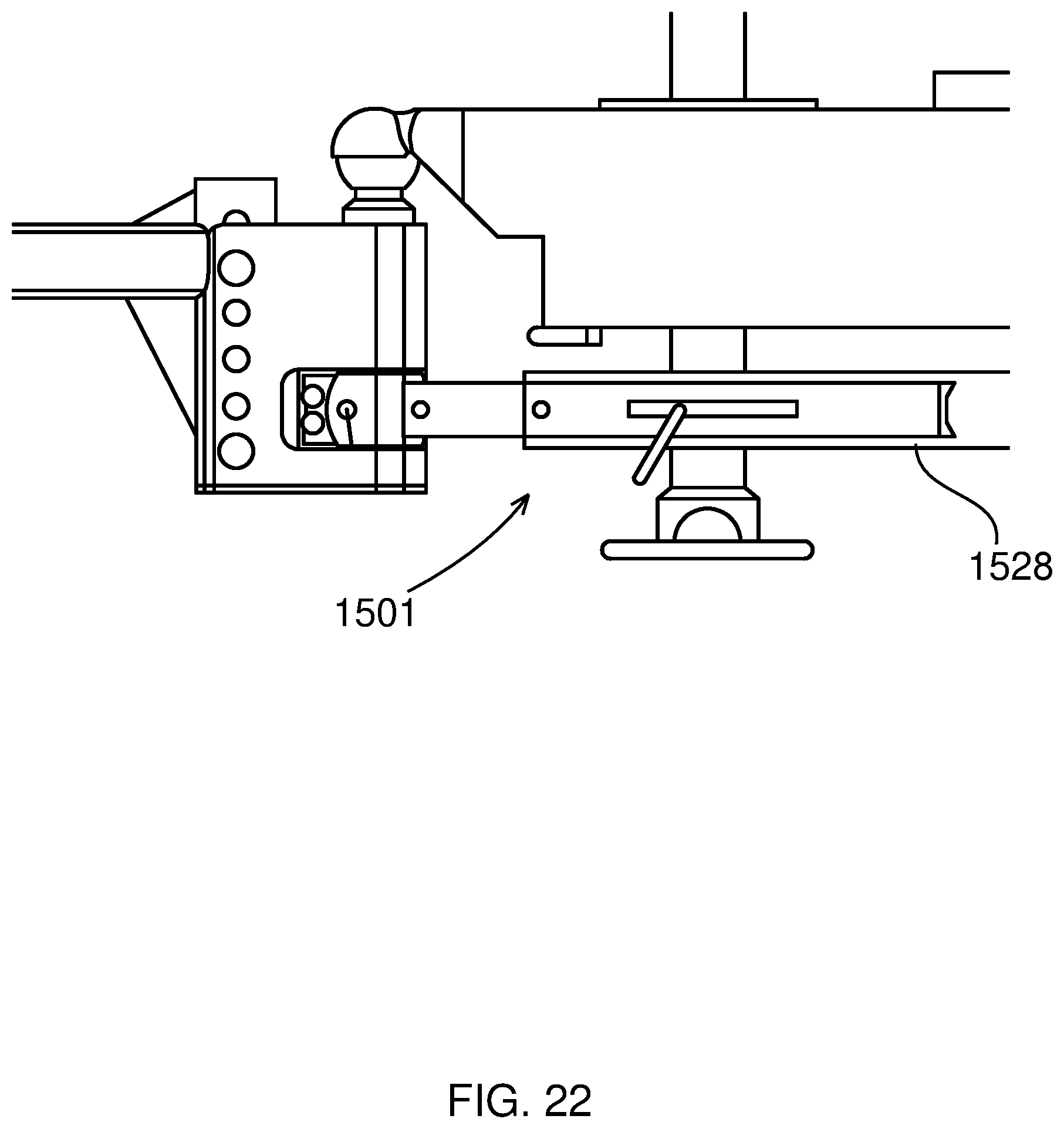 Patent US11780278 Figure 17 – Sway controlling hitch system