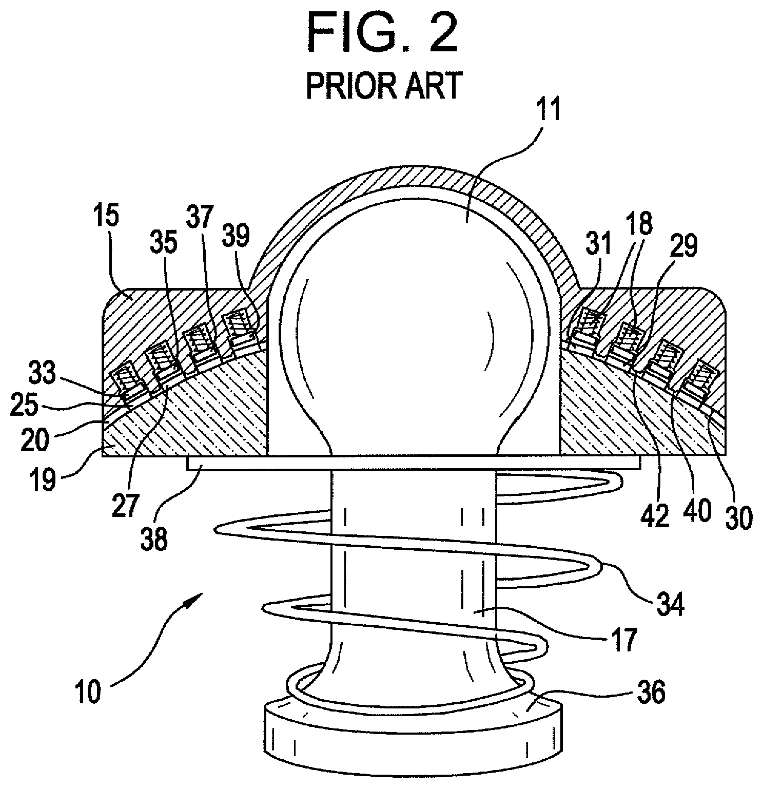 Patent US11780280 Figure 2 – Electrical connection for trailer hitch