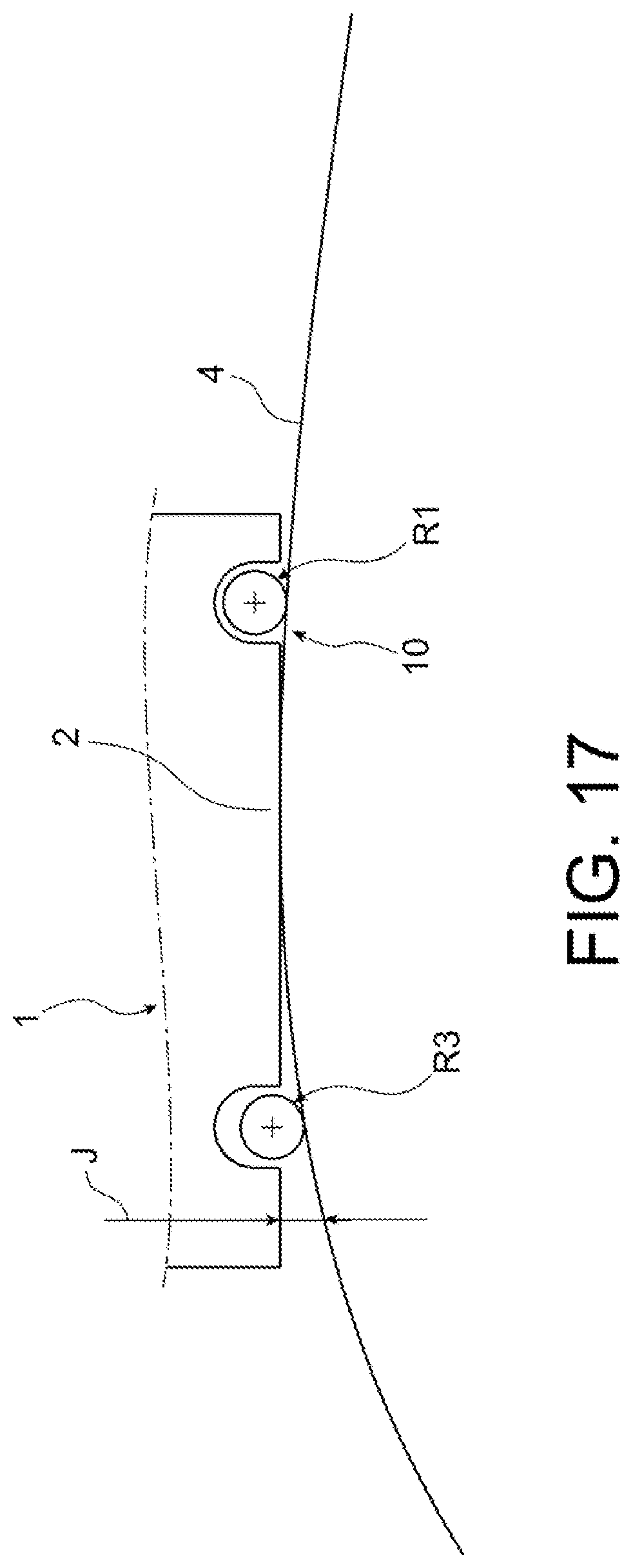 Patent US11780284 Figure 12 – Vehicle comprising a controlled vertical position chassis, in order to be lowered into a low position supported on the ground