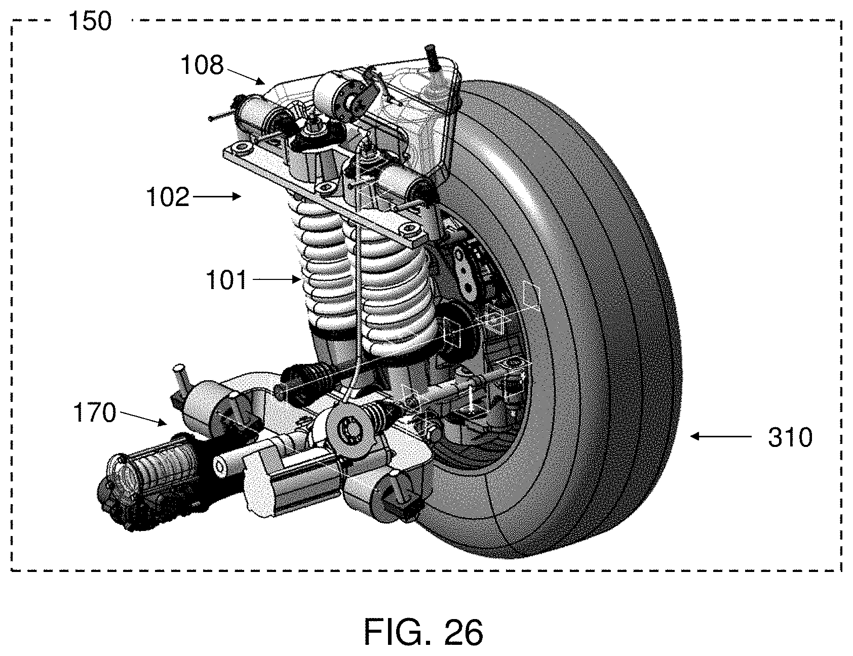 Patent US11780285 Figure 12 – Adaptive suspension system