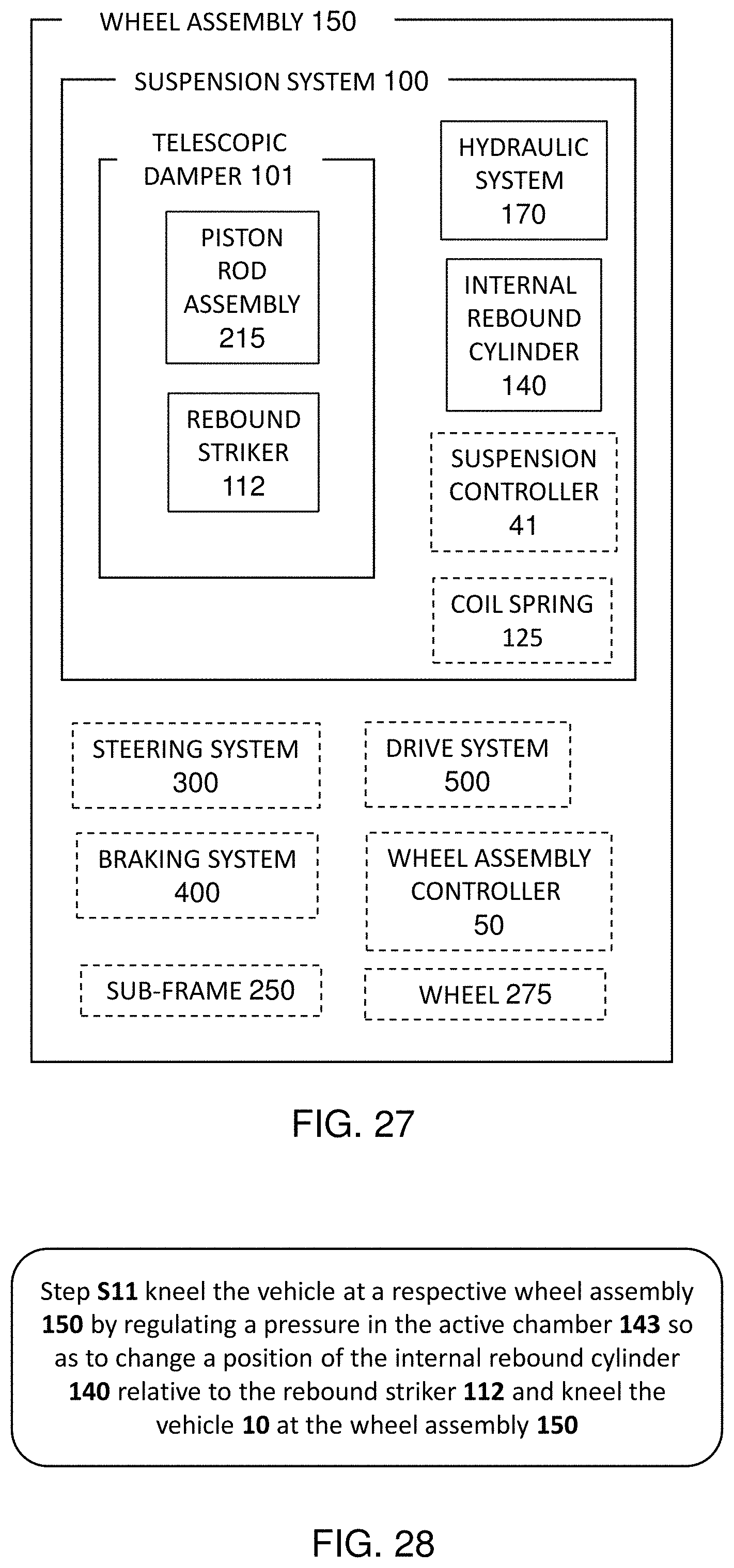 Patent US11780285 Figure 13 – Adaptive suspension system