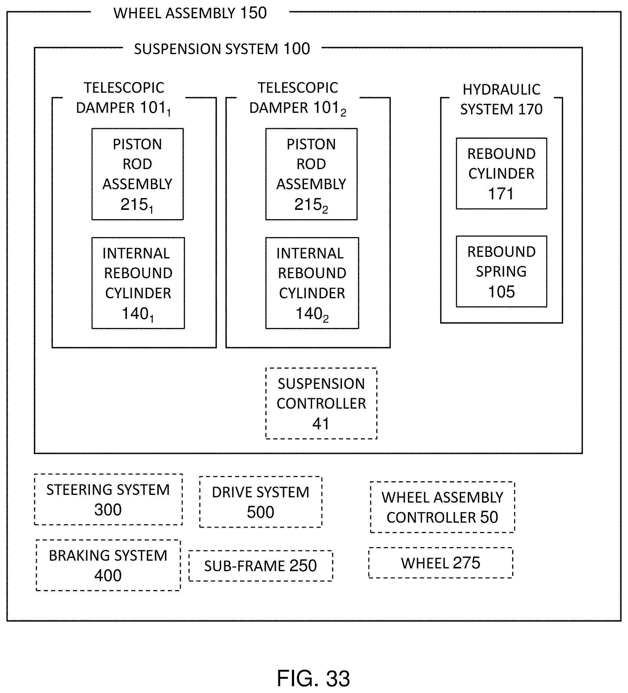 Patent US11780285 Figure 16 – Adaptive suspension system