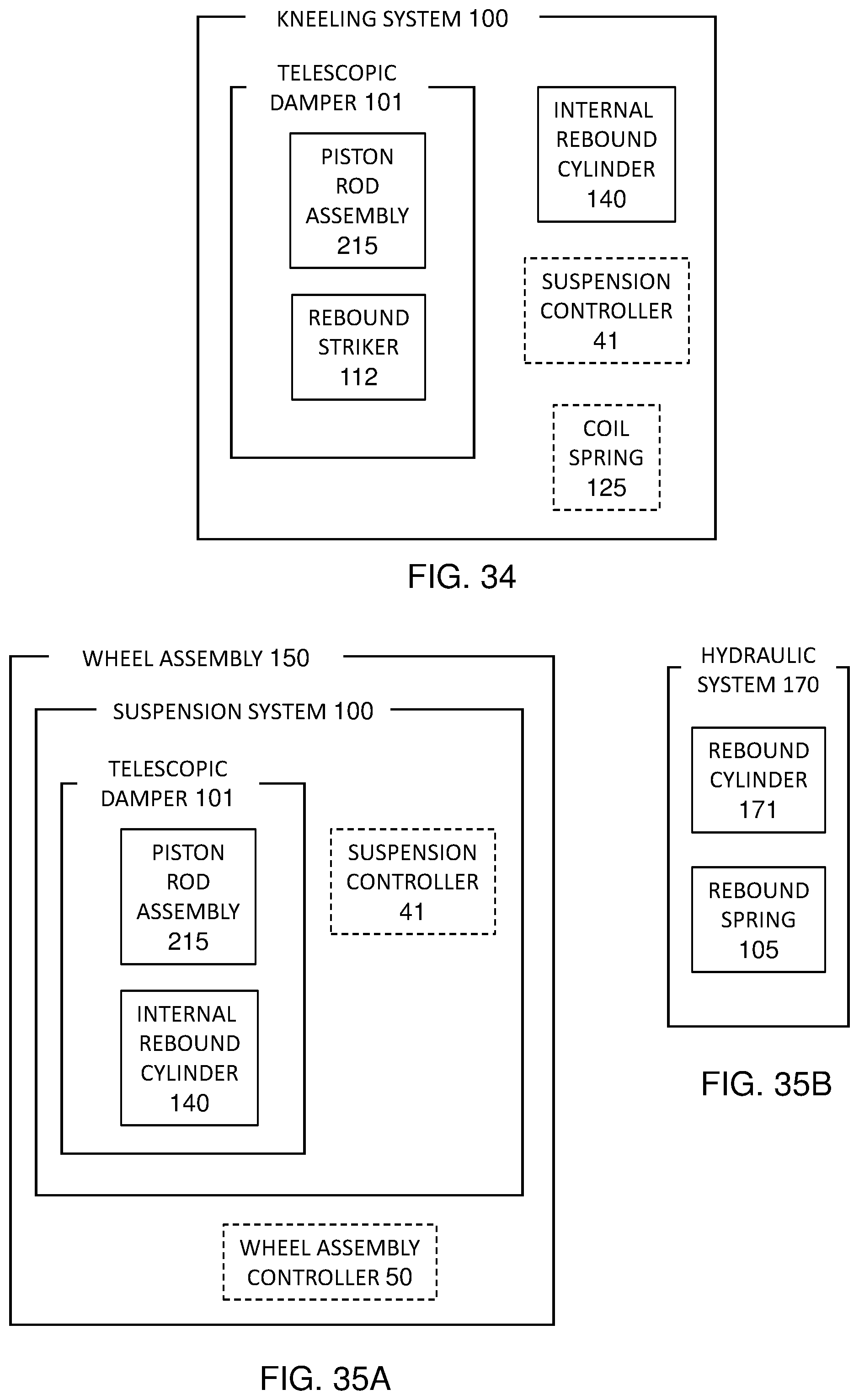 Patent US11780285 Figure 17 – Adaptive suspension system